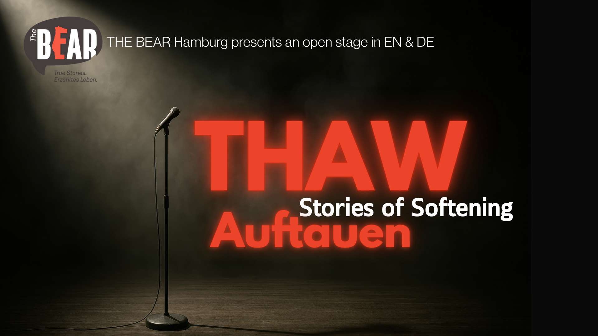 Producer Deepanker Dua is looking for storytellers for THE BEAR Hamburg