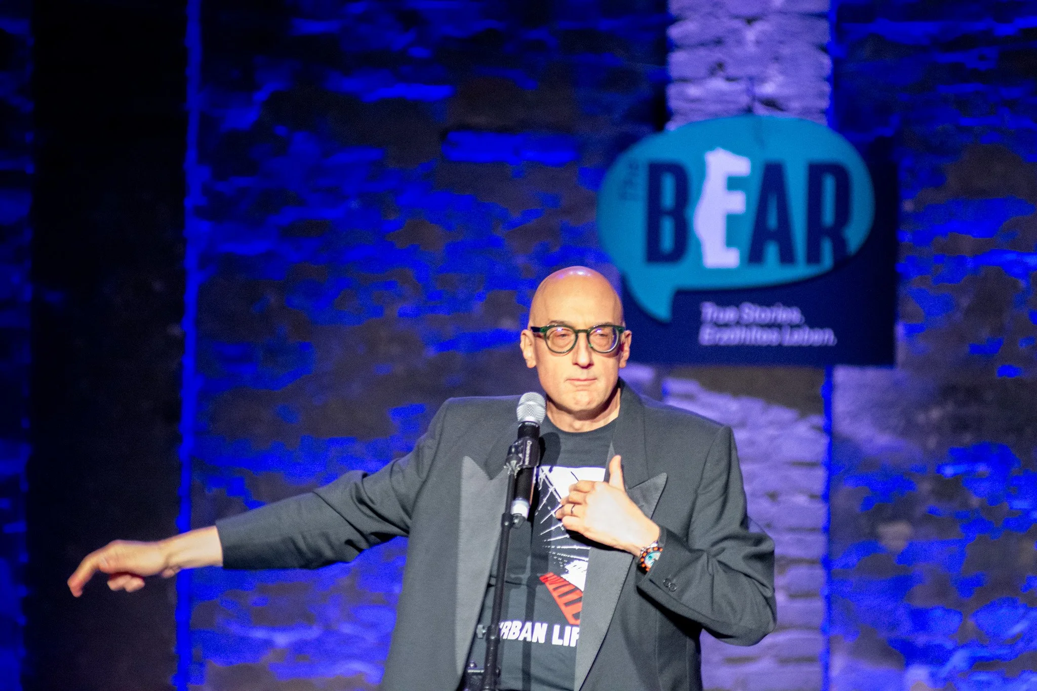 Mike Trupiano on Stage at THE BEAR