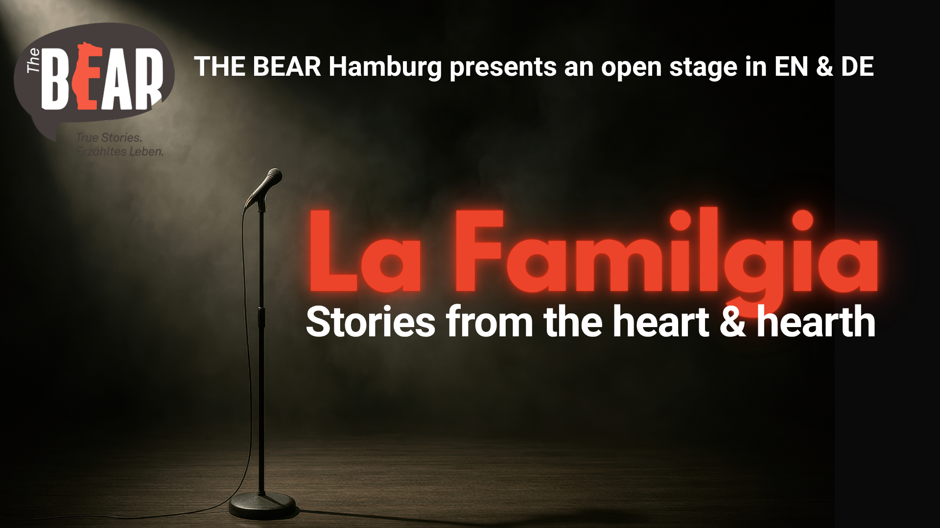 True, personal stories in German and English with THE BEAR Hamburg