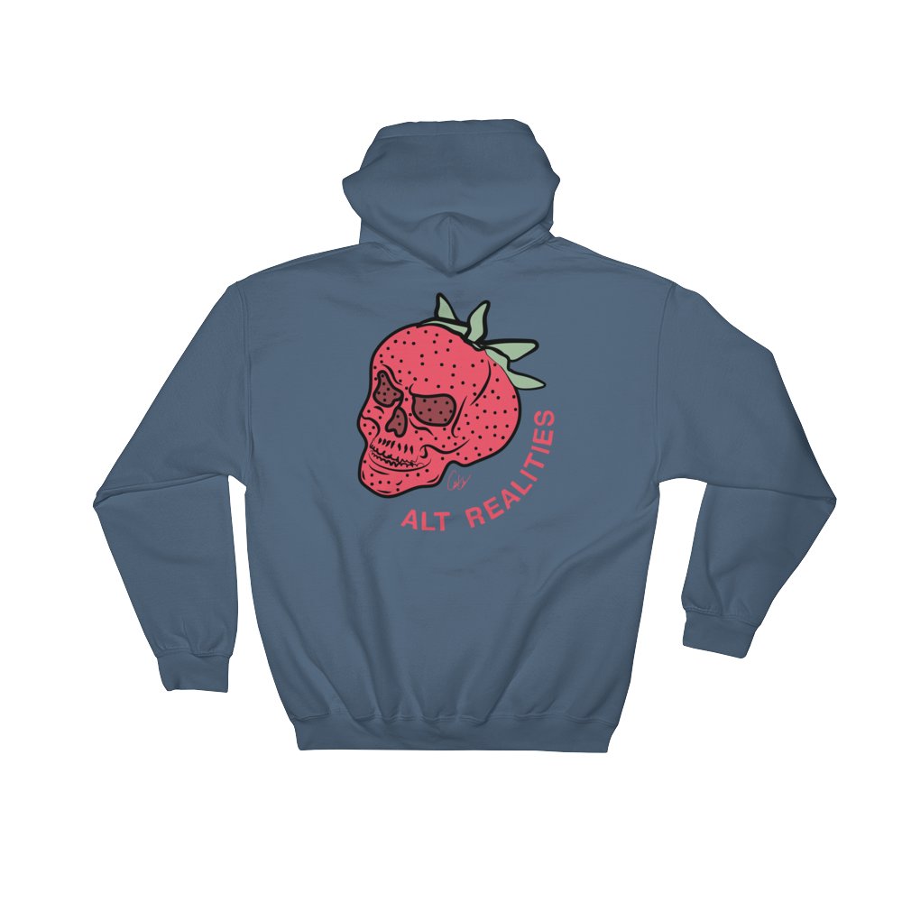 Skullberry Hoodie Indigo Blue
