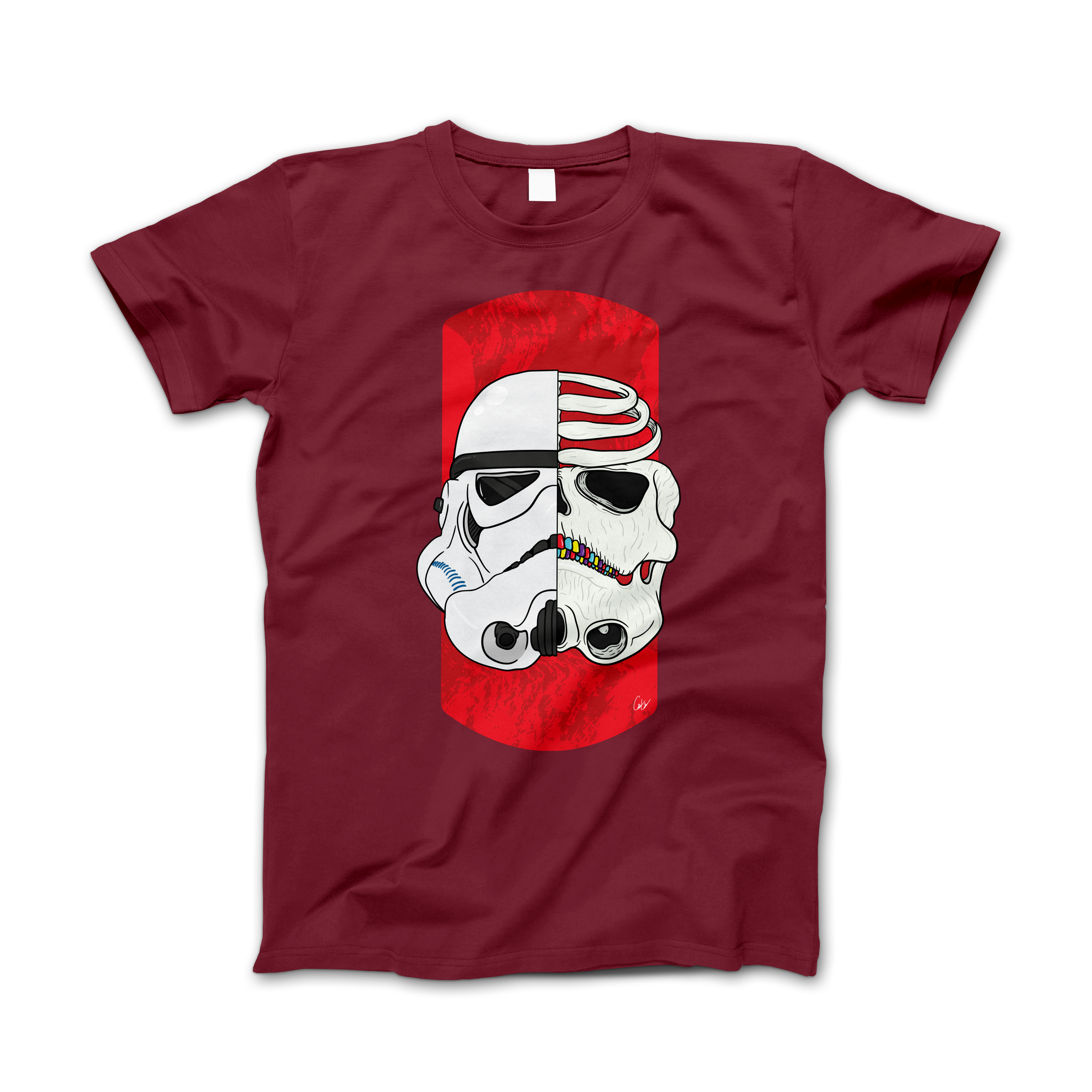 Linden_Shop_StarWars_Stormtrooper_FrontShirt_Maroon.png