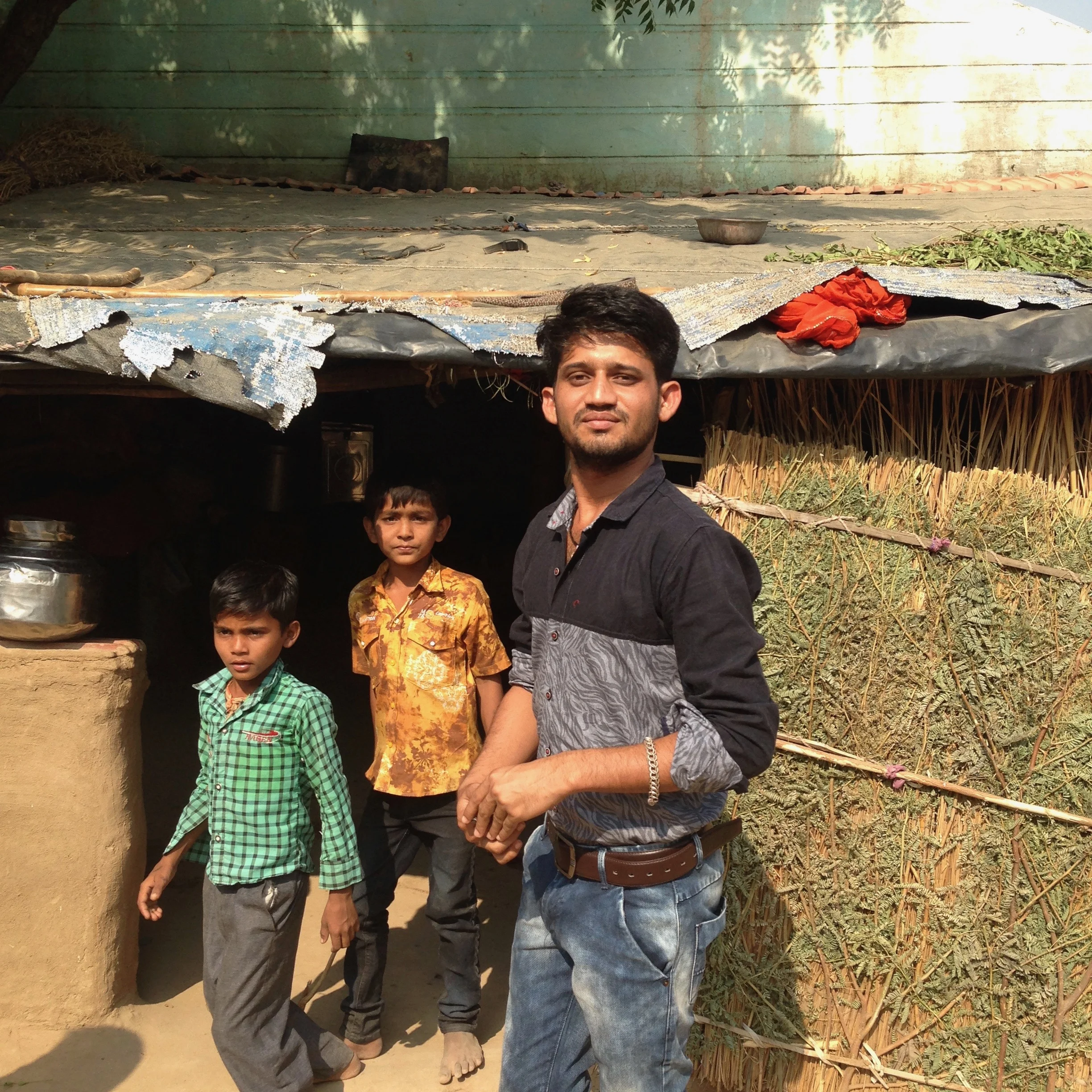 Pimps in Wadia village, Gujarat, India
