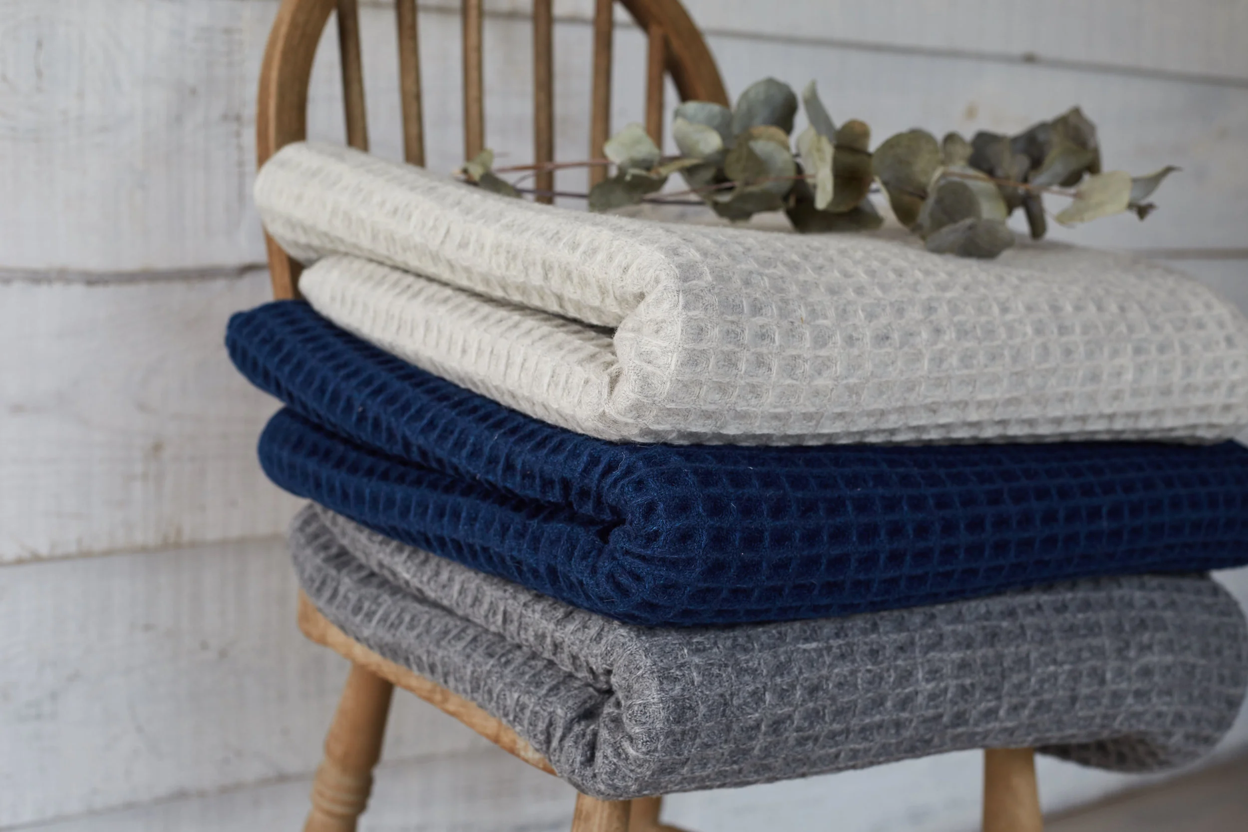 blue welsh blanket