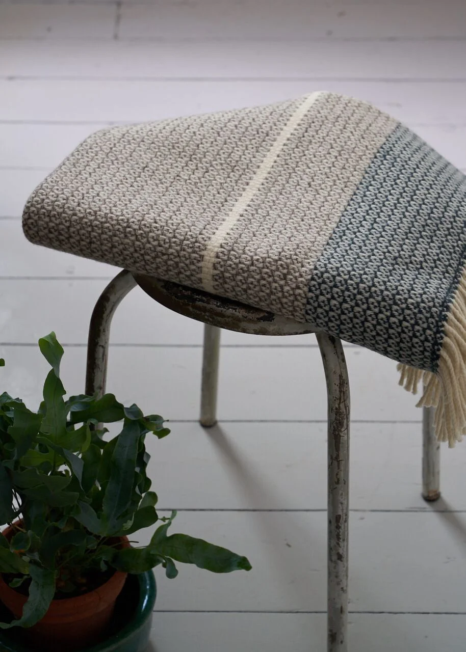 brechfa teal welsh blanket.jpg