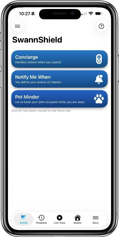 Swann's AI features