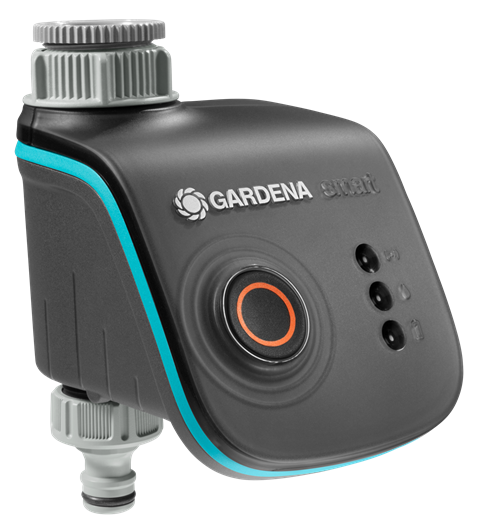Gardena Smart Water Control - ✔  Supports HomeKit, Alexa, IFTTT✔  Multiple Schedules✔  Status LEDs✔  Freeze Alert Sensor✘  Single Station Only✘  Requires Gardena Gateway