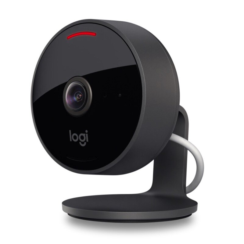 Logitech Circle View - ✔  HomeKit Secure Video✔  1080p camera✔  Night vision, 2 LEDs✔  Two-way talk✔  Ambient Light Sensor✔  Mounting hardware✔  Weatherproof, Outdoor rated✔  No third party account required✘  Top of the price range