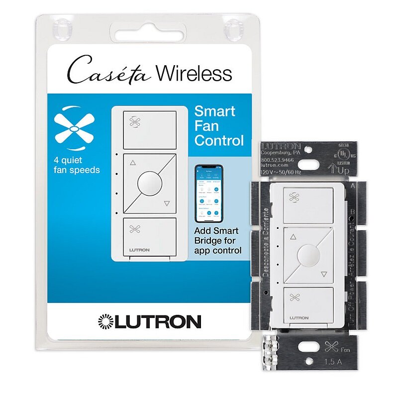 lutron caseta fan controller product image