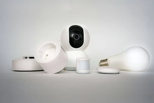 a selection of smart home devices