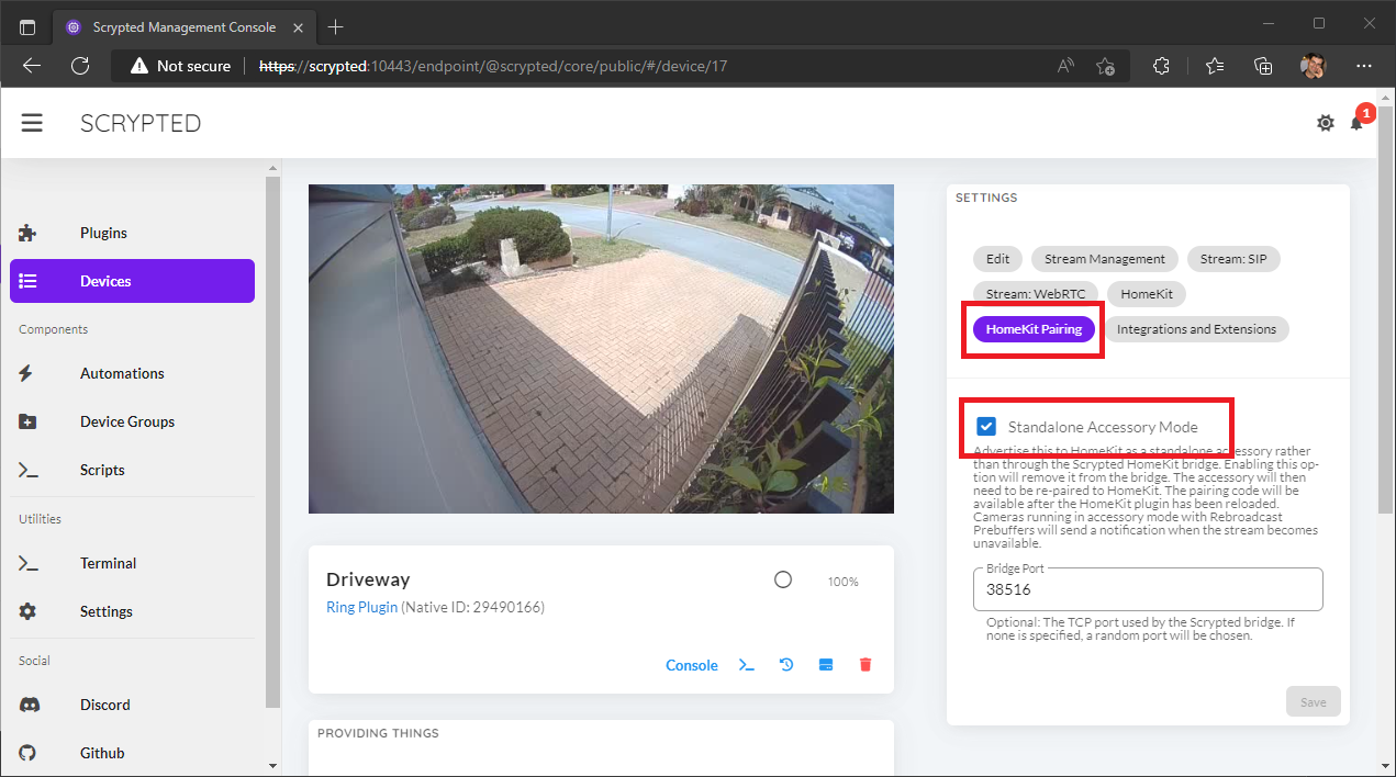 Using Scrypted to Intergate Cameras Into Your Smart Home