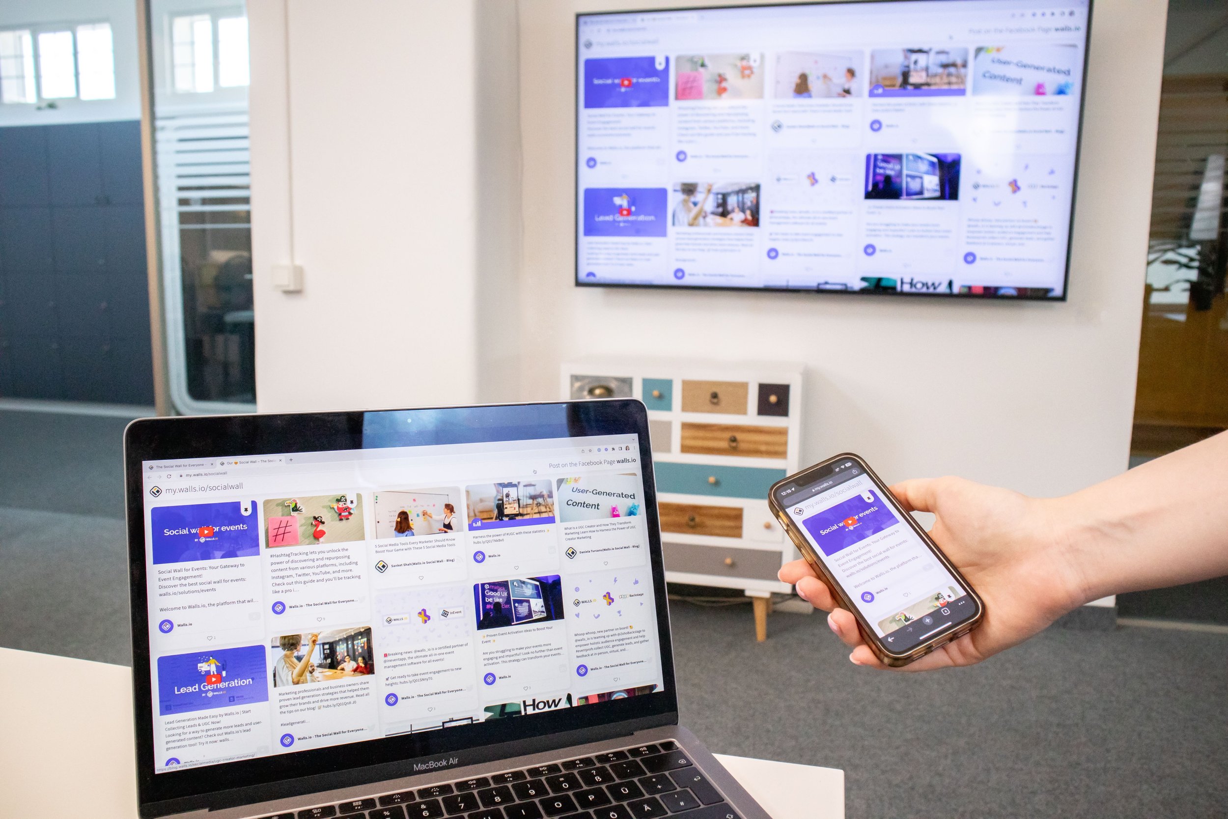 screen sharing across multiple devices