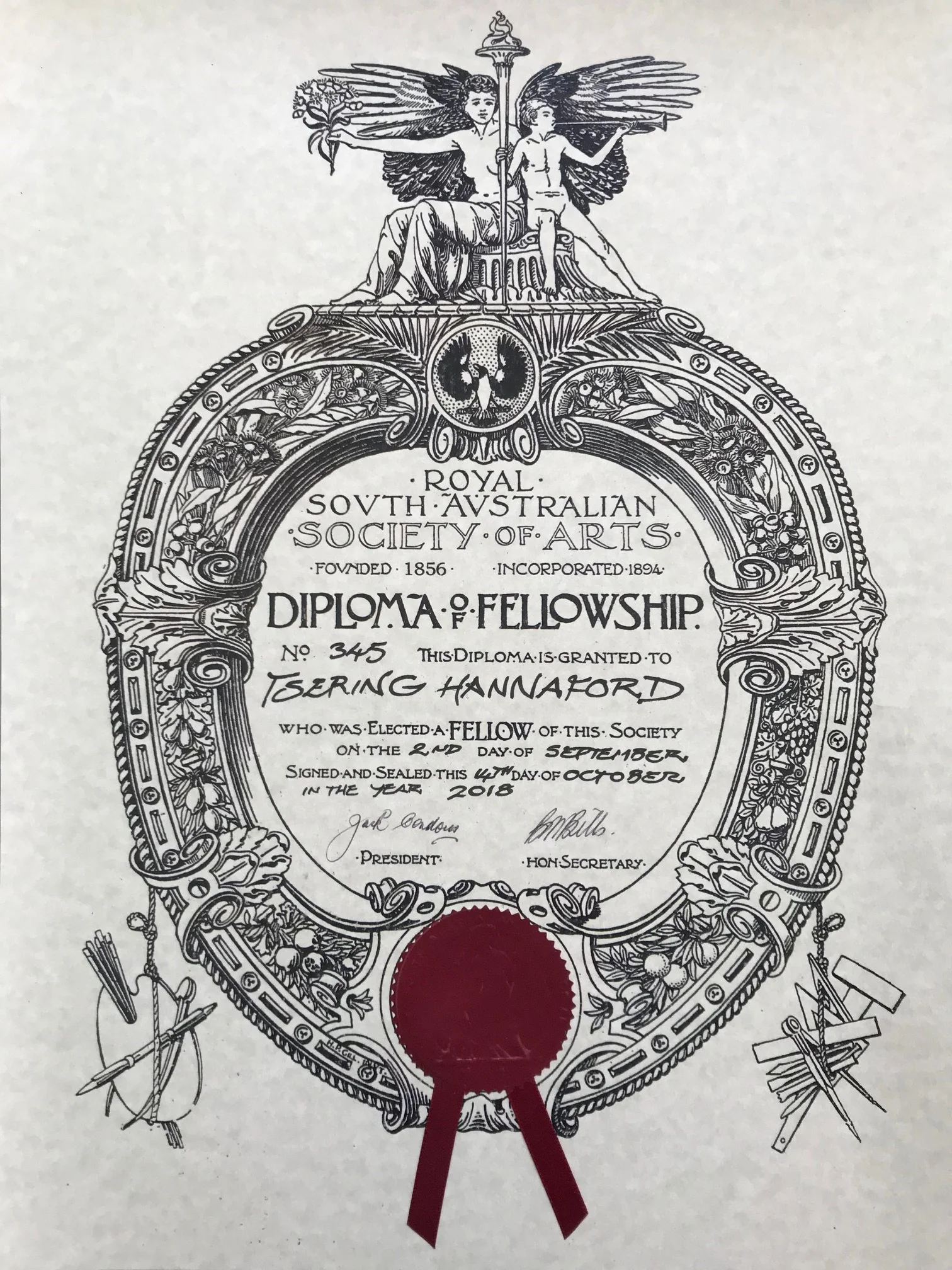 Royal South Australian Society of Arts Fellowship