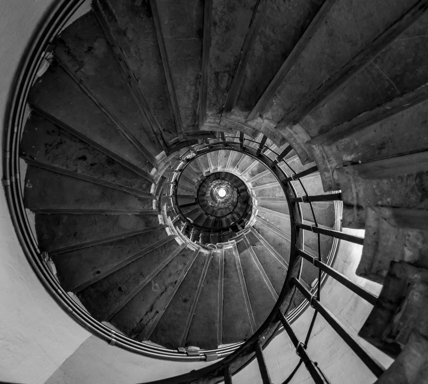 (77) Spiral Stair in The Monument to the Great Fire of London, Fish Street Hill, London, England copy.jpg