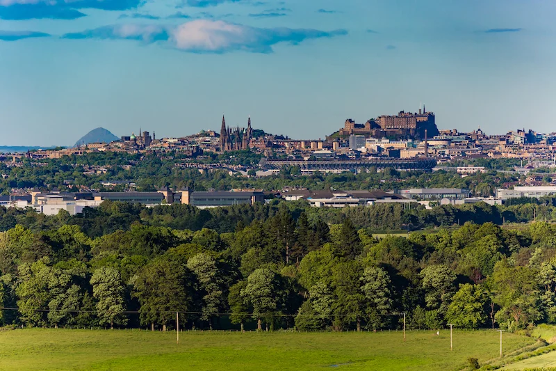 The Edinburgh Photography Tour. Edinburgh City Skyline from Platt Hill in Ratho, Edinburgh, Scotland copy.jpg