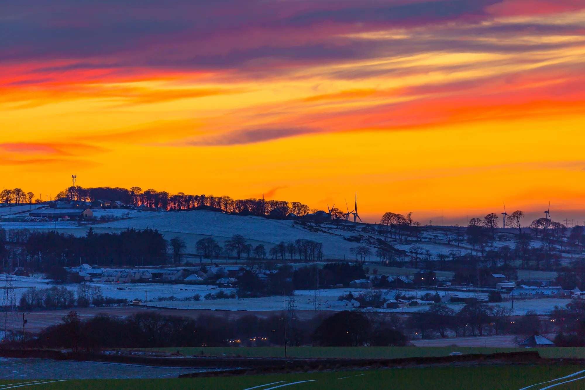 (368) Winter Sunset over West Lothian, Scotland, January 2017.jpg