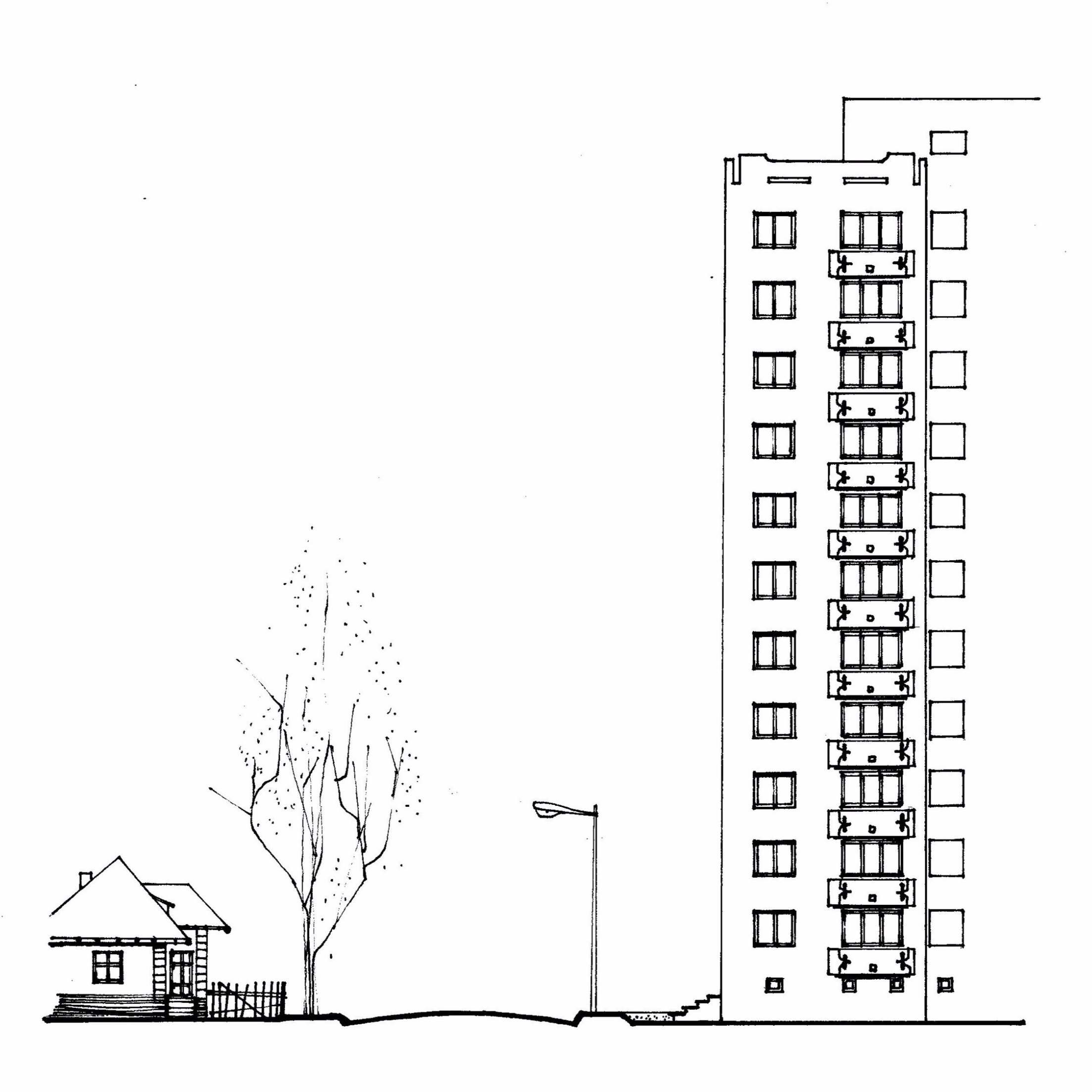 The house and the block