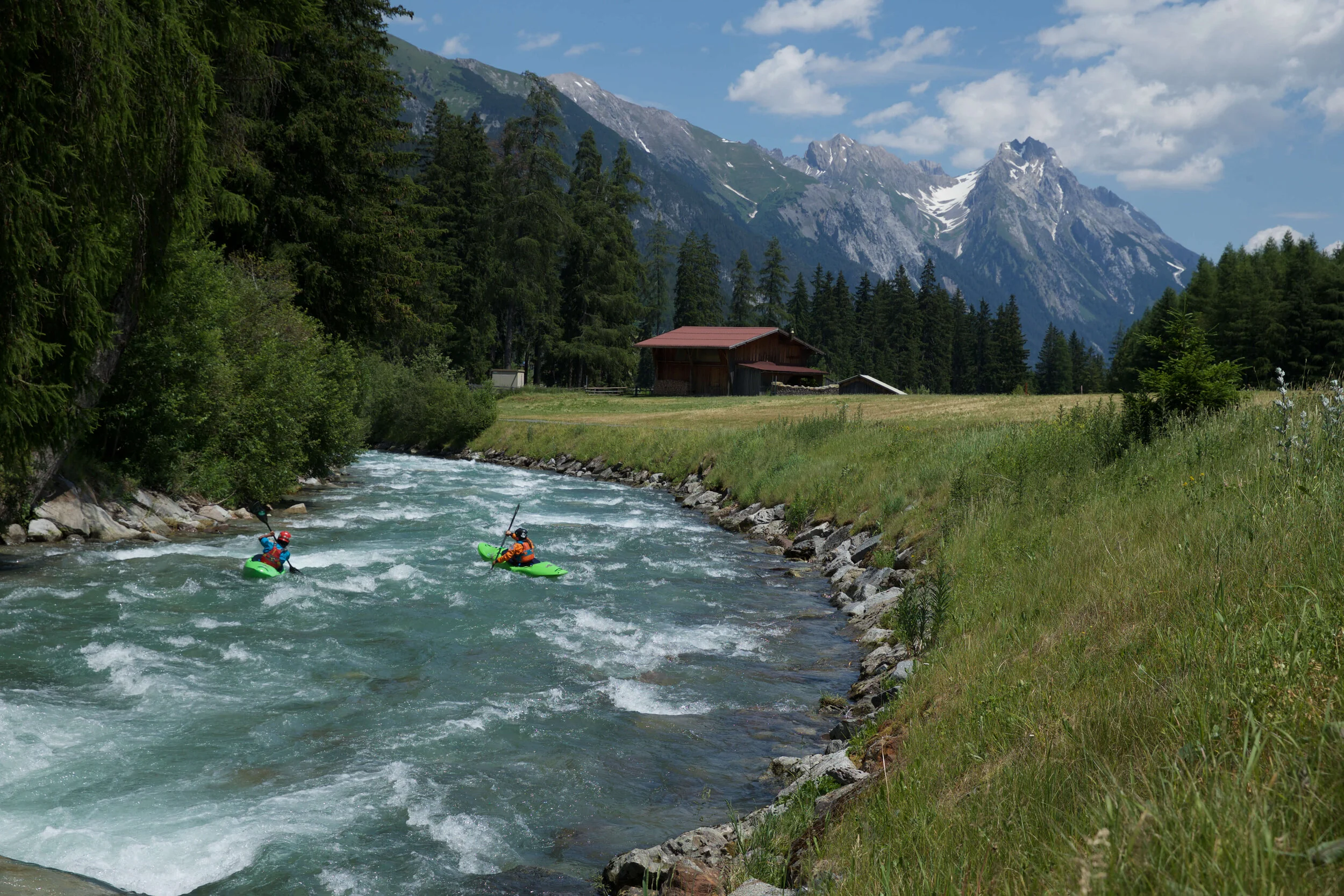 Kayaking in Austria