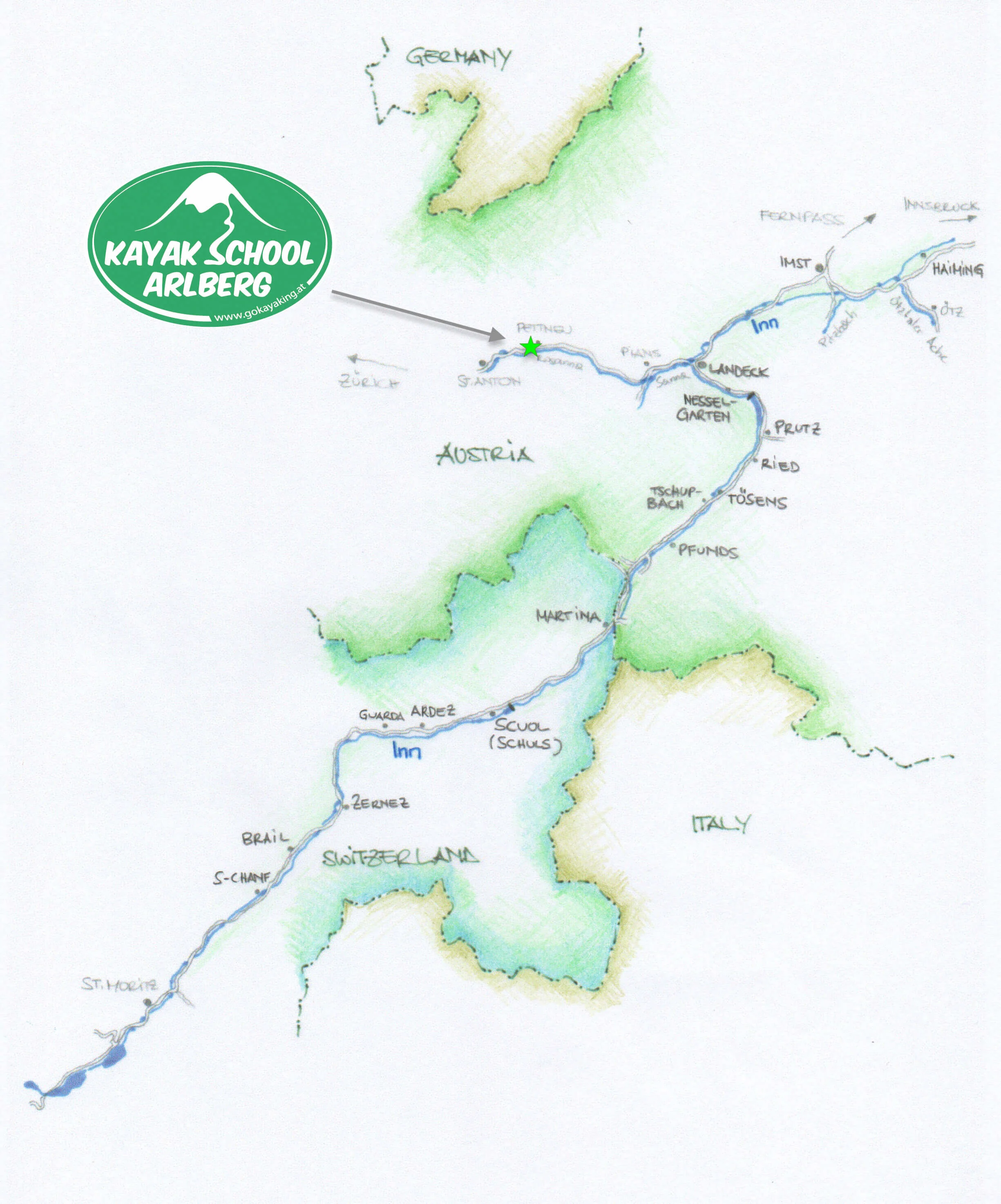 A Kayaking Guide to the River Inn