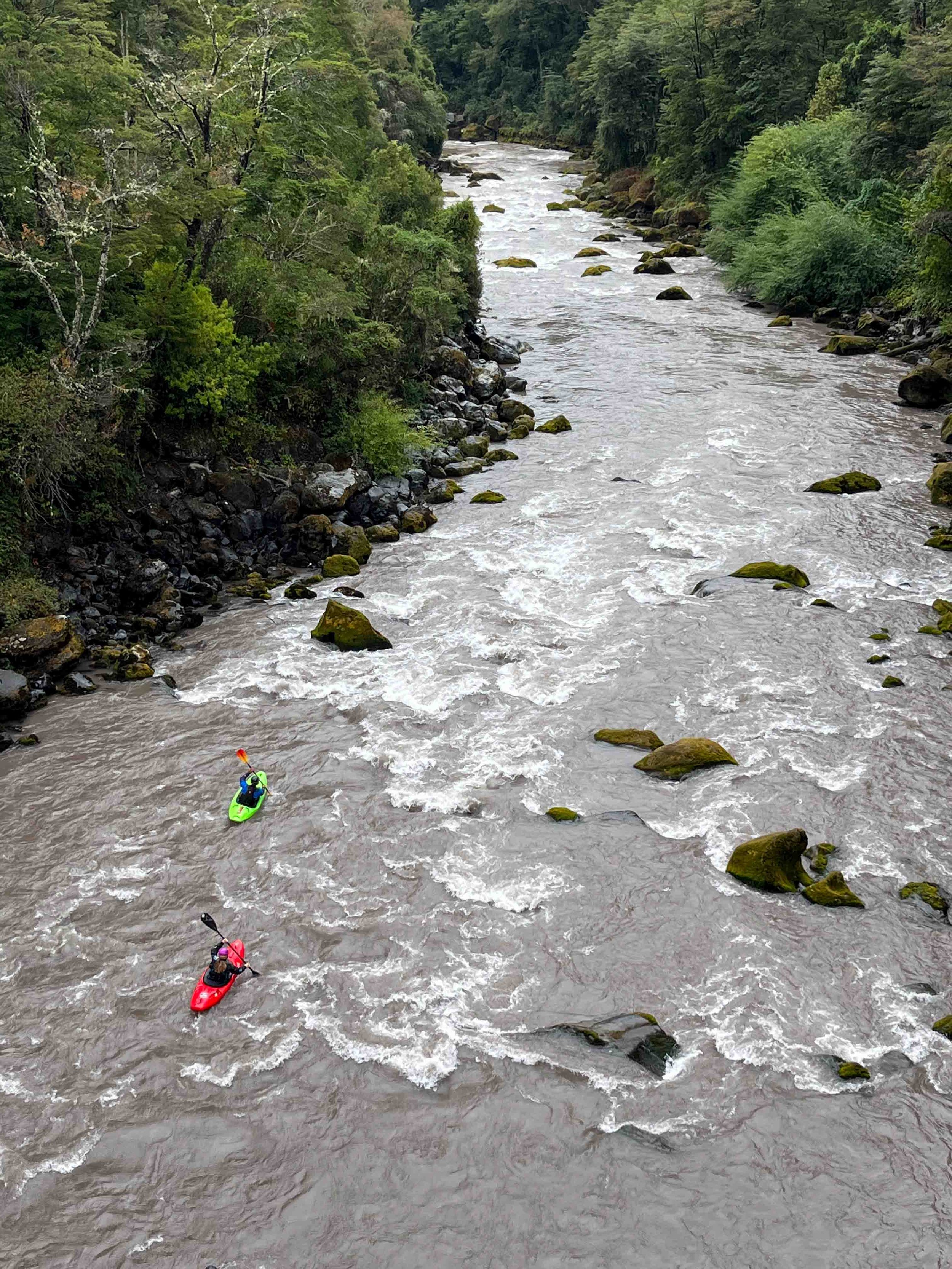 Kajakführung Rio Fuy Chile