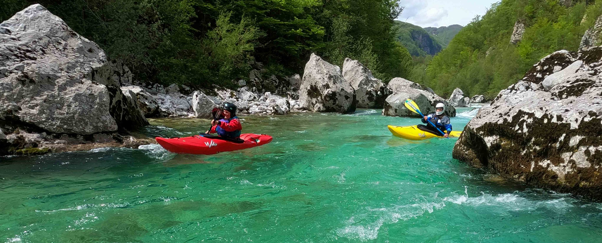 Kayak Soca River Slovenia