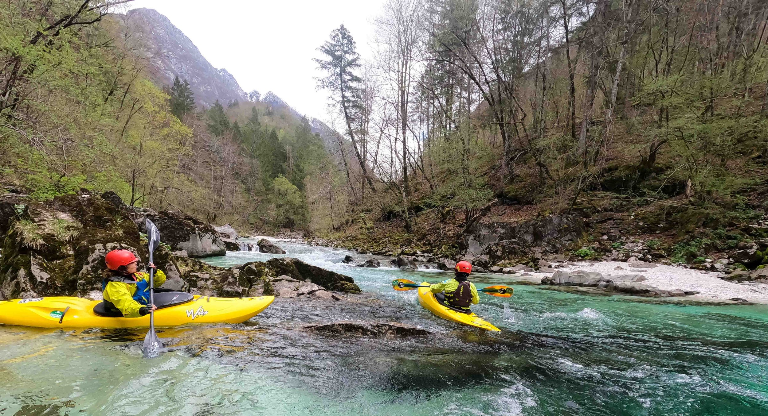 Kayak Courses in Soca Valley