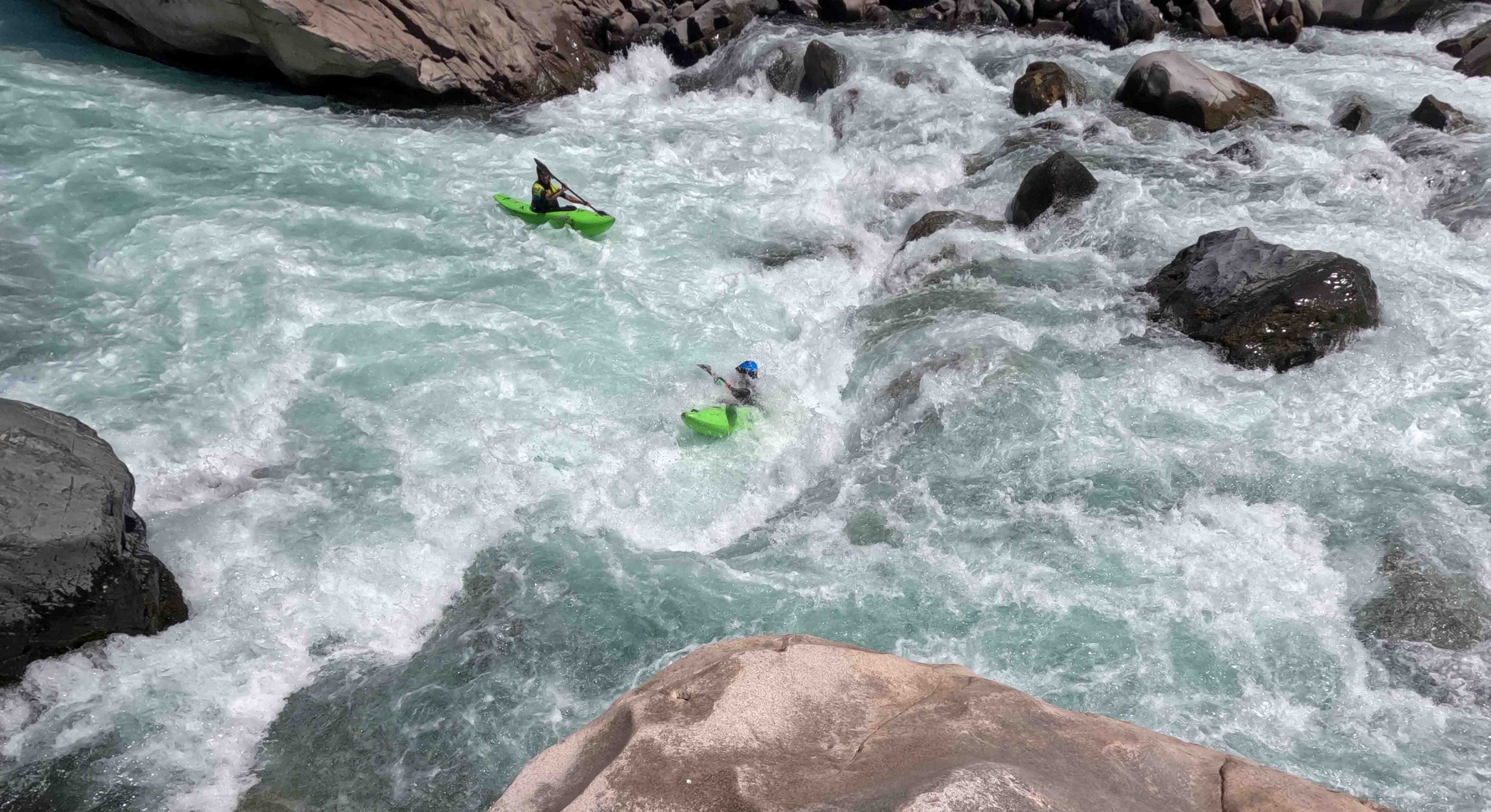 Chile Kayak Adventures with Kayak School Arlberg on the Rio Nuble