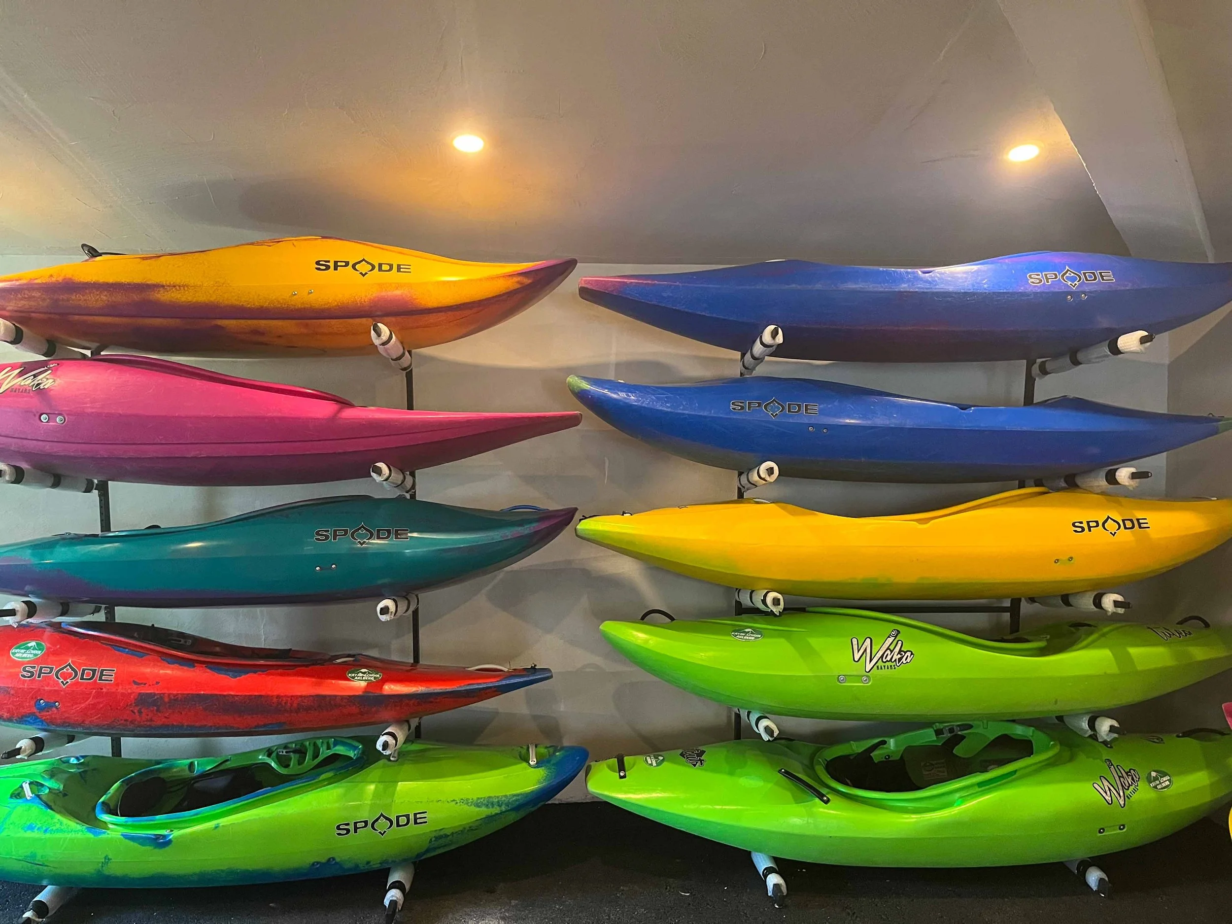 Kayak Store in Austria with Kayak School Arlberg