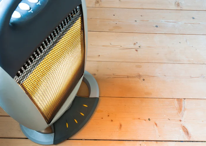 Never leave space heaters unattended, including while you sleep.