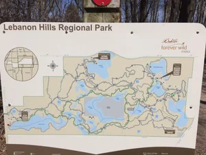 Lebanon Hills Mountain Bike Trail Map Lebanon Hills Regional Park Jensen Lake Hike Your Boots Off