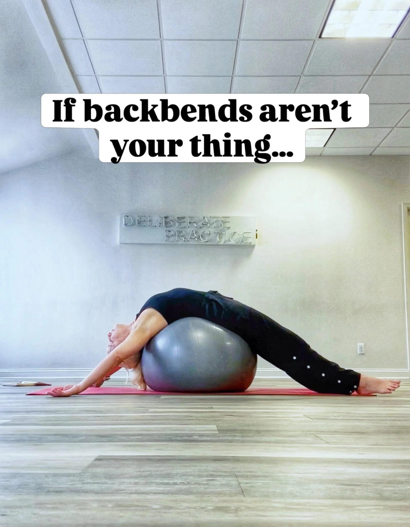 Come to class tomorrow night because we probably won&rsquo;t do any.🤣

And if we do, they will be like this.⬆️

The feel good kind, not the torturous kind.

Monday Yoga Schedule:

9:15am Vinyasa w/ @ptforwomen 
6:00pm Vinyasa w/ @sadhanayogade 
7:30