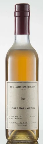 Photography did not exist in 1820. This is the first photograph of a single malt whisky made in Tasmania. photo Osborne Images