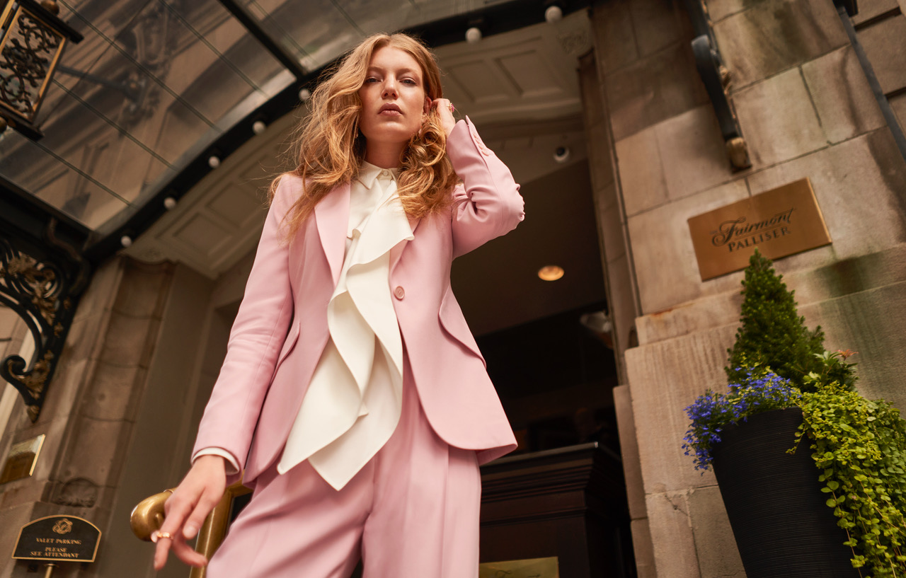 Photography by Jason Eng featuring Victoria Thomsen of Mode Models. Makeup by Nickol Walkemeyer, styling by PARK, clothing courtesy of Holt Renfrew at the CORE Shopping Centre
