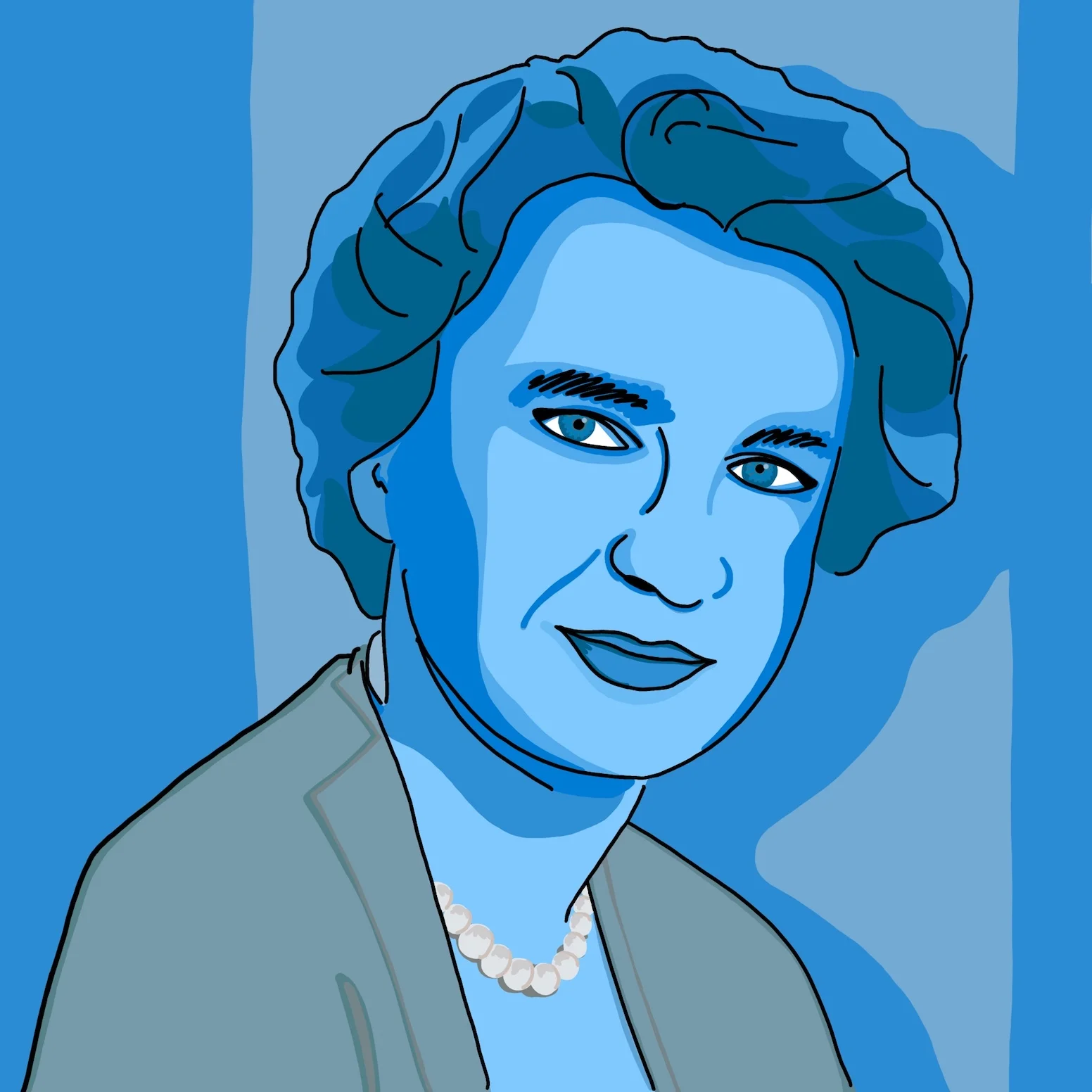 Rosalind Franklin  At university my friends and I made a theatre show about Rosalind Franklin. During her lifetime she was never properly recognised for discovering the double-helix structure of DNA and instead her male colleagues took all the credi…