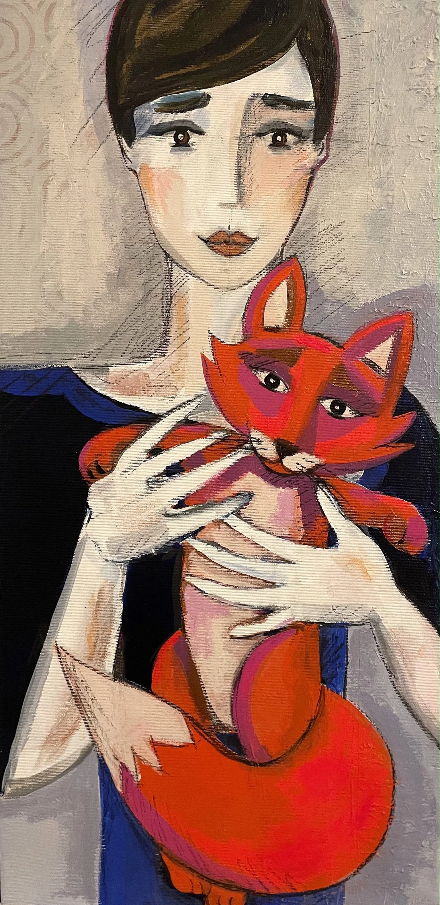 Untitled 2022 | Acrylic on Canvas | Dim 30 x 60 cm