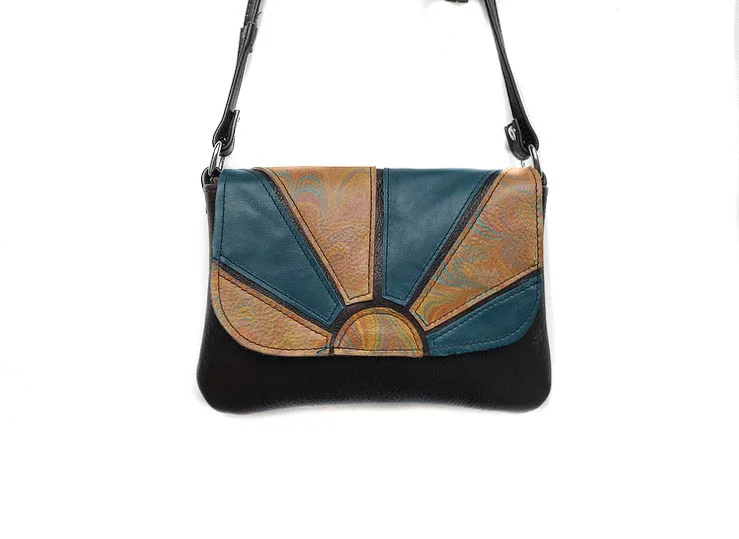 retro leather bag