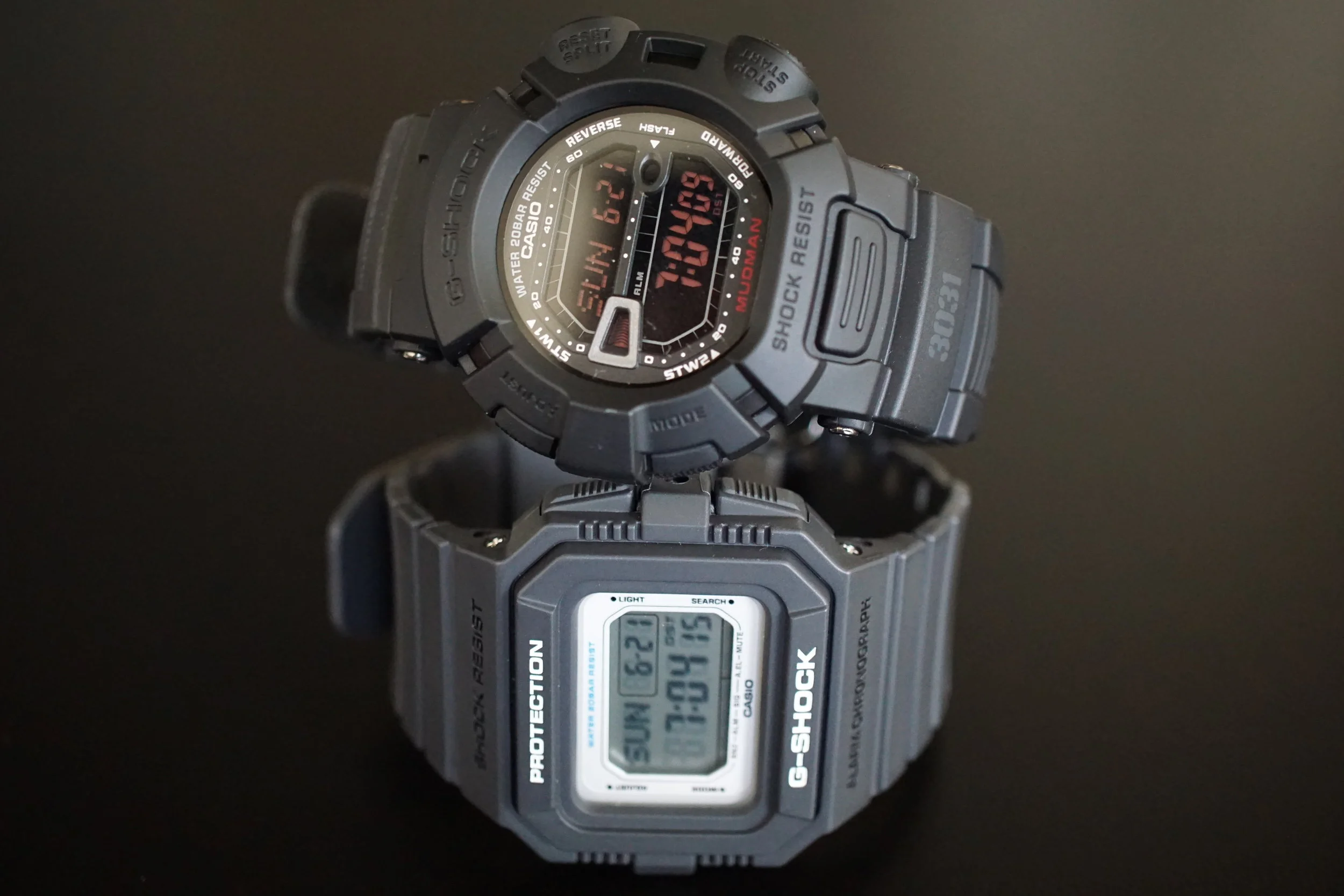 Casio G-Shock DW5500-1 and G9000MS-1