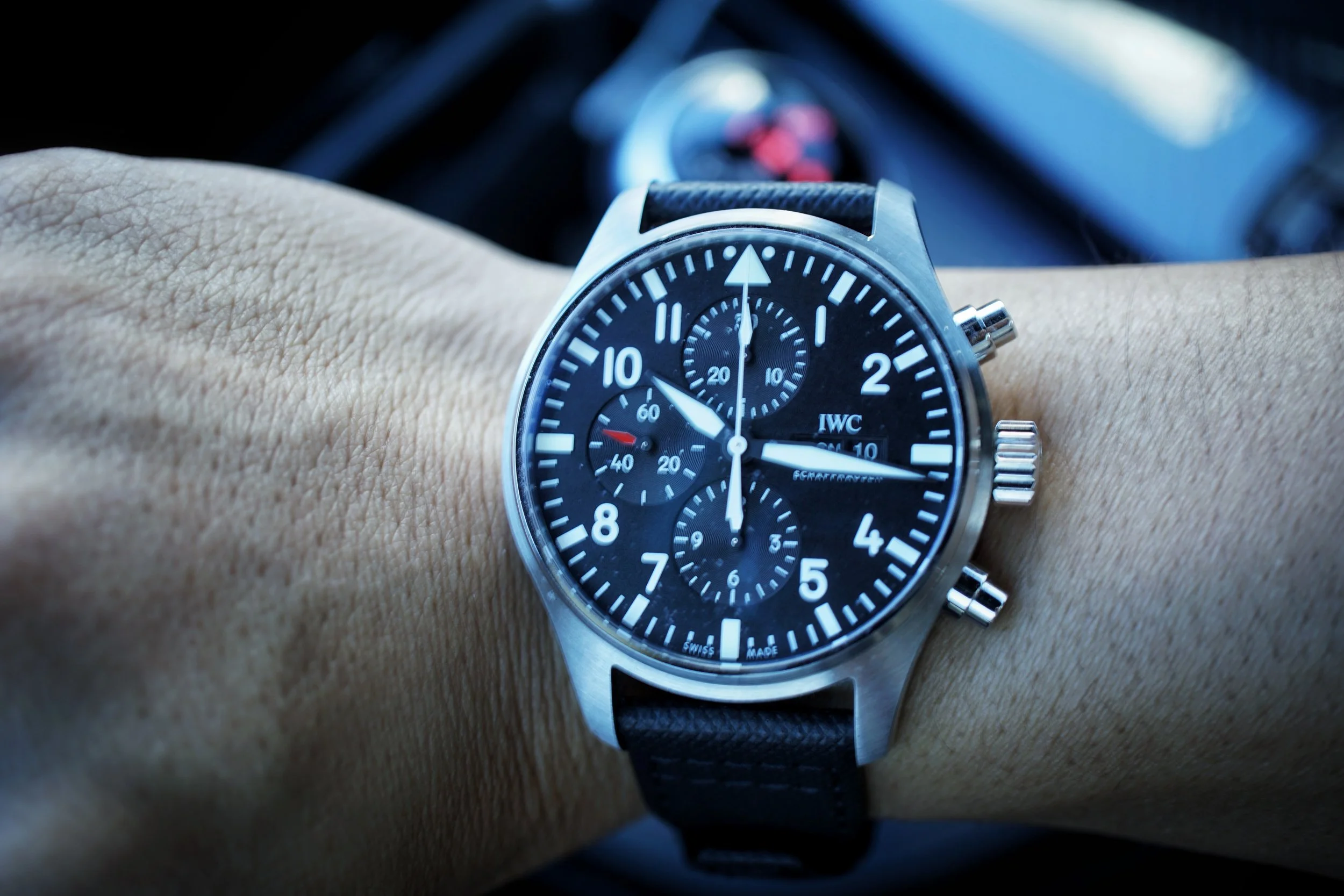 IWC Pilot's Watch Chronograph ref 3777-09