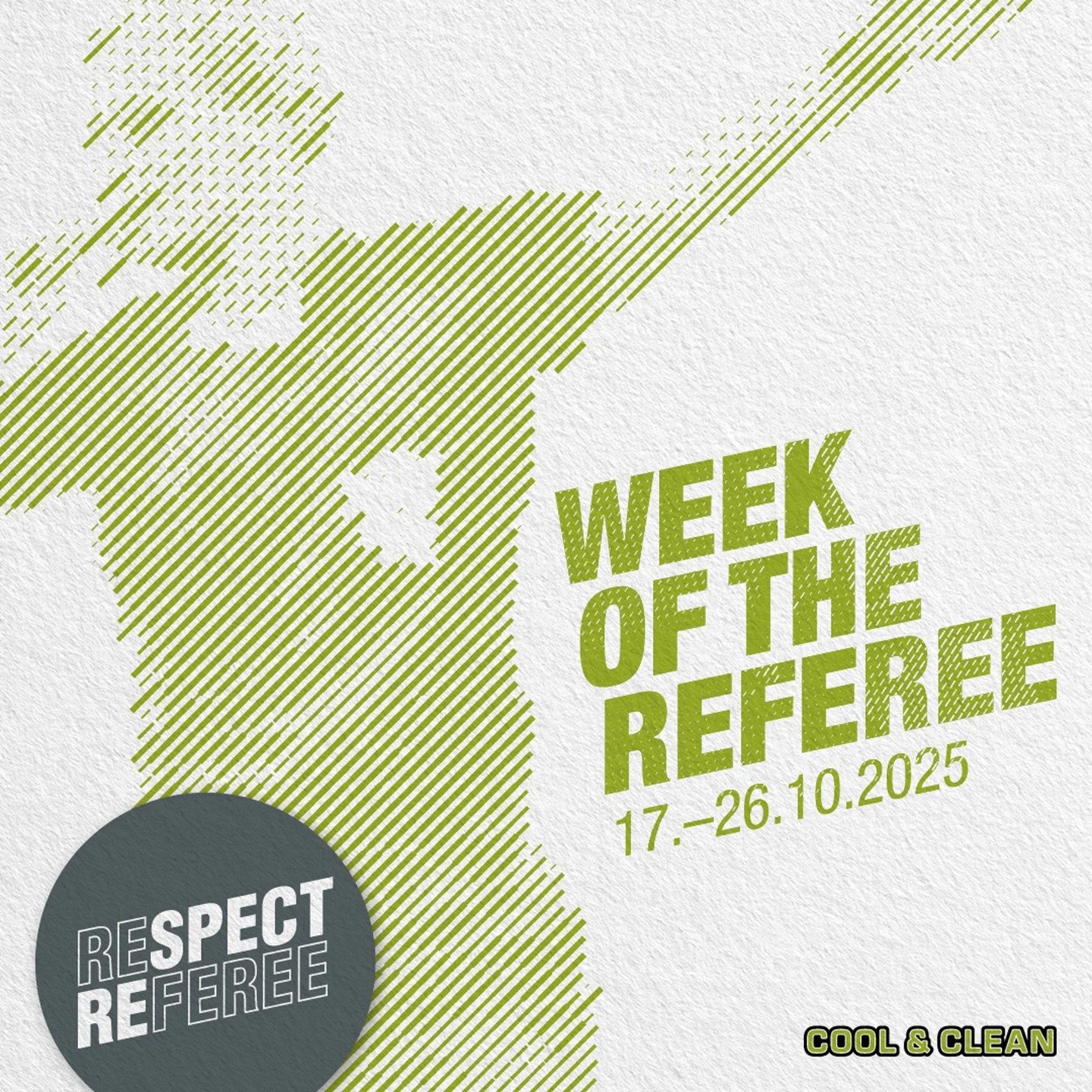 «Week of the Referee»: 
Aktionswoche für mehr Respekt gegenüber 
Schiedsrichter*innen 
 
Mehr Respekt und Fairness gegenüber 
Schiedsrichterinnen und Schiedsrichtern – dafür setzen 
sich Swiss Volley, Swiss Baske