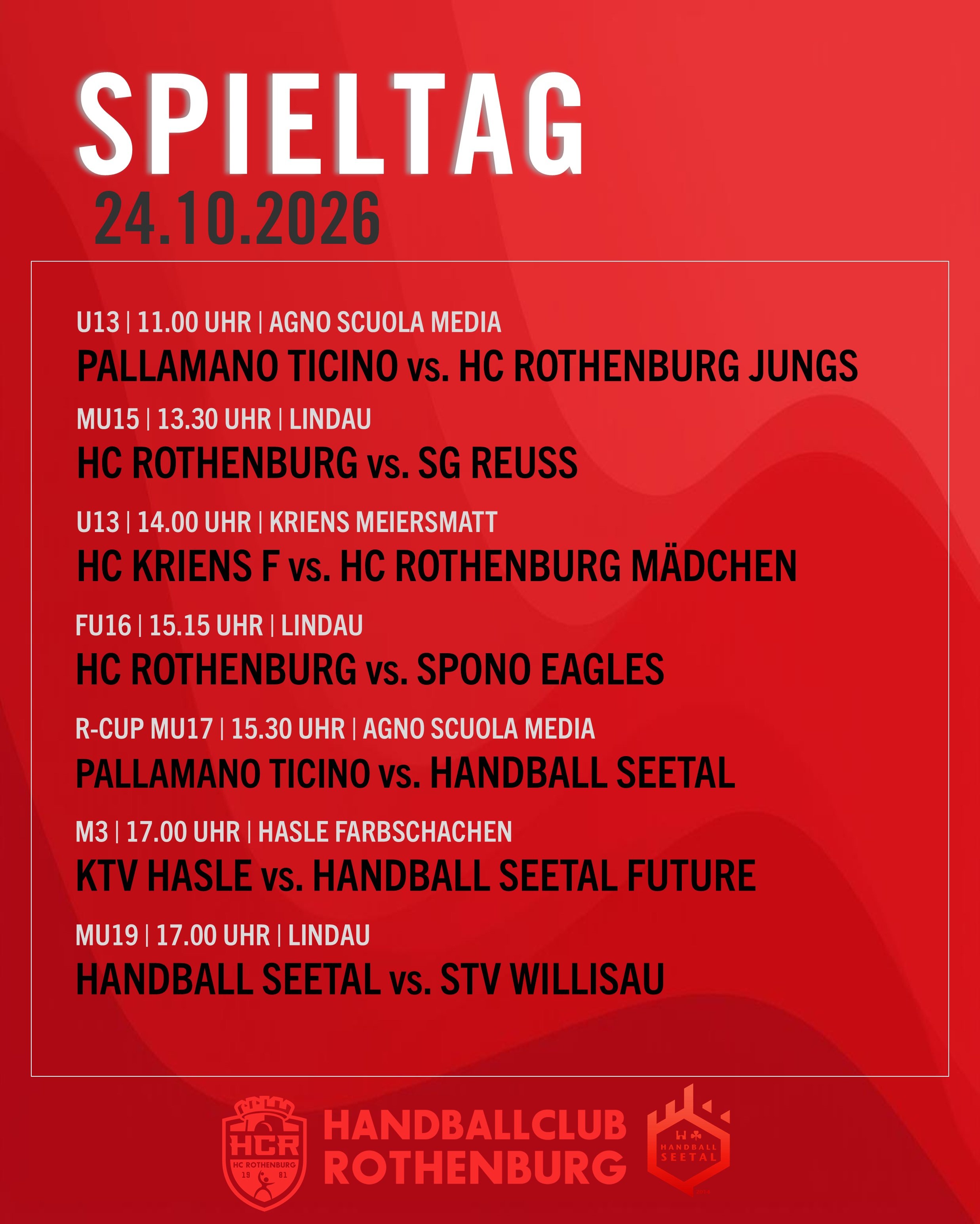Vollgepacktes Handballwochenende!