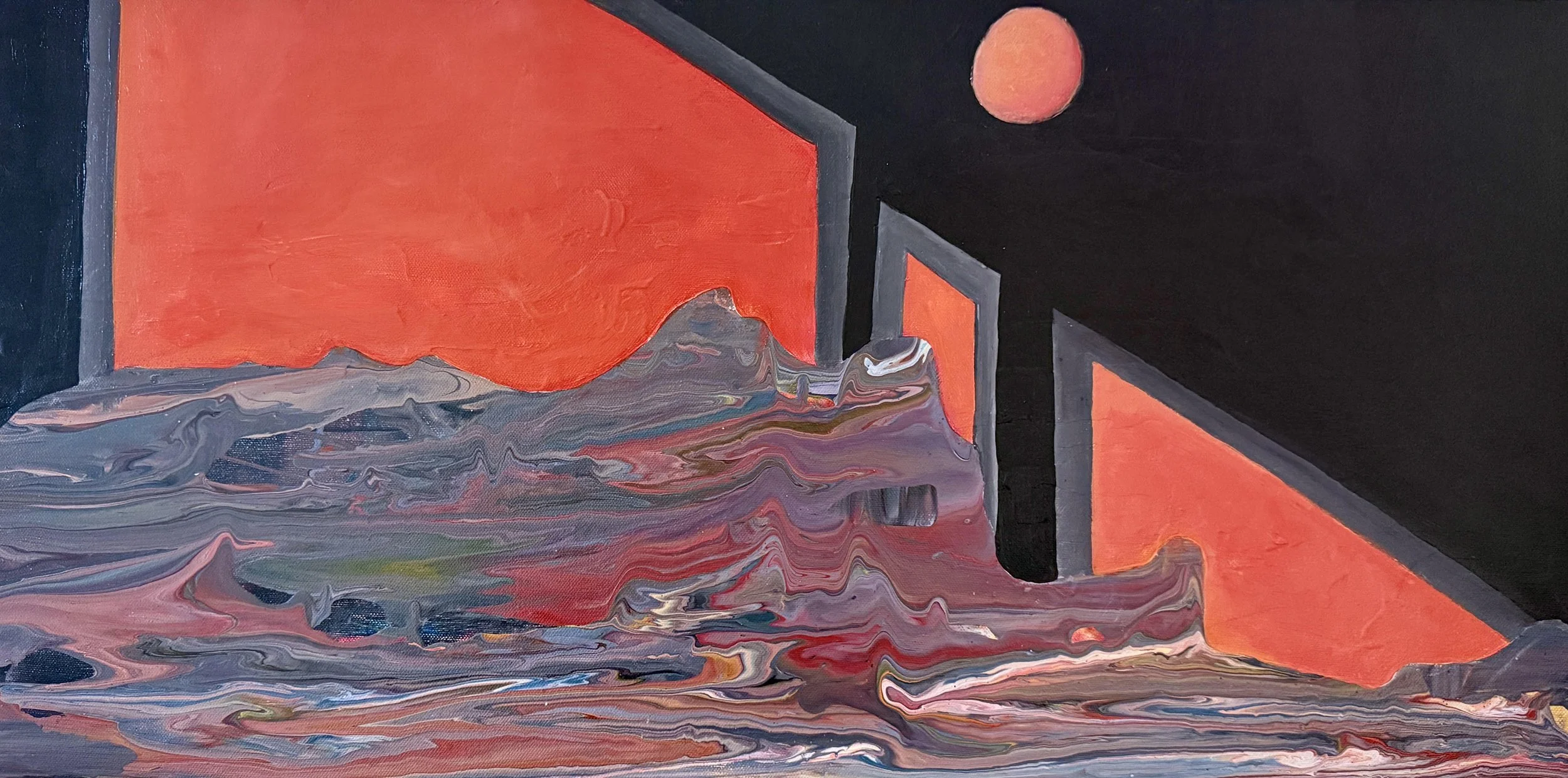 Sunrise Over the Mountains $450