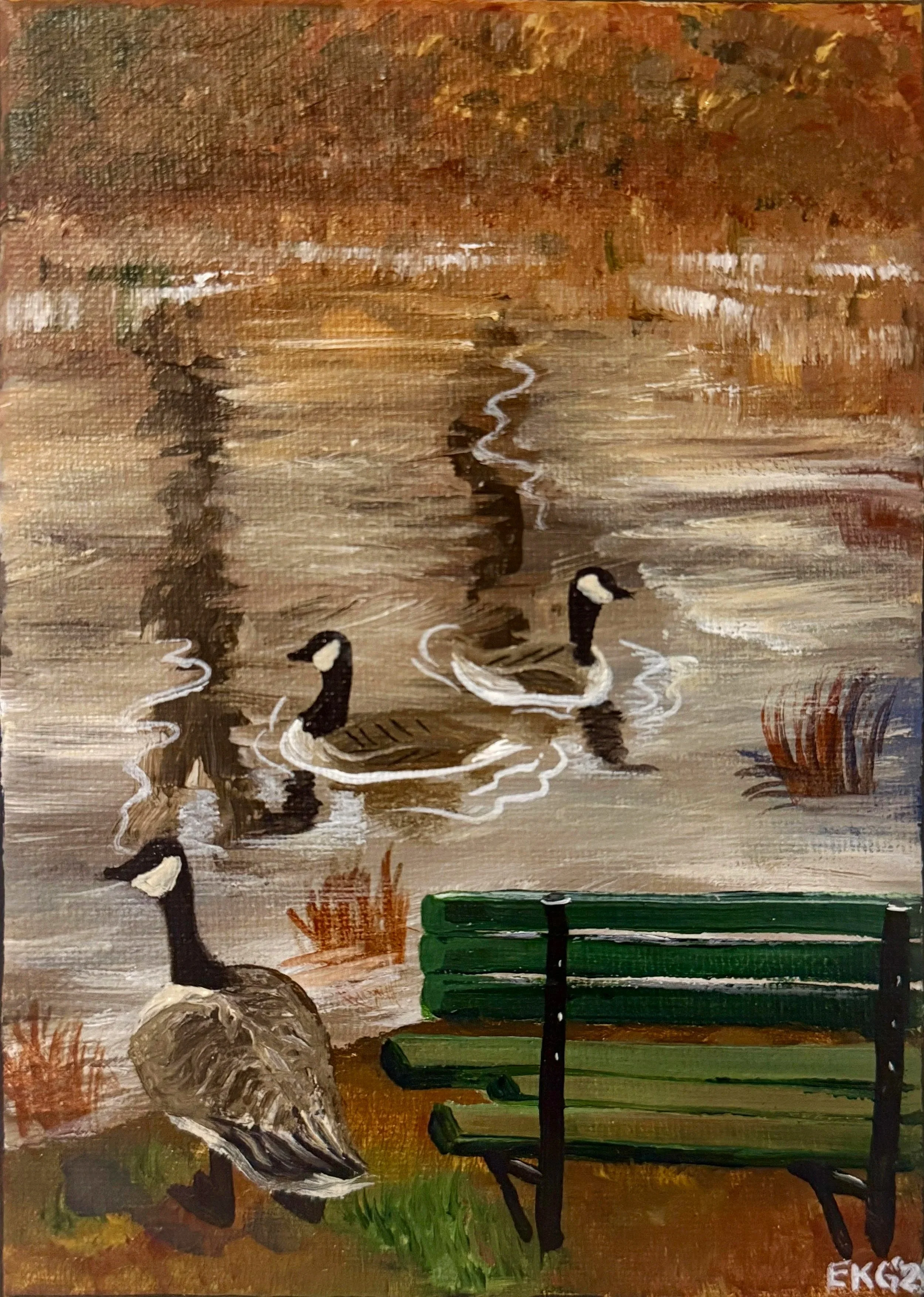 Three Geese $SOLD