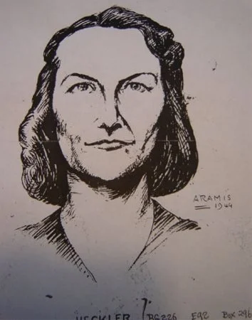 The Nazis were intent on capturing the "limping lady" and posted drawings of her through the countryside.