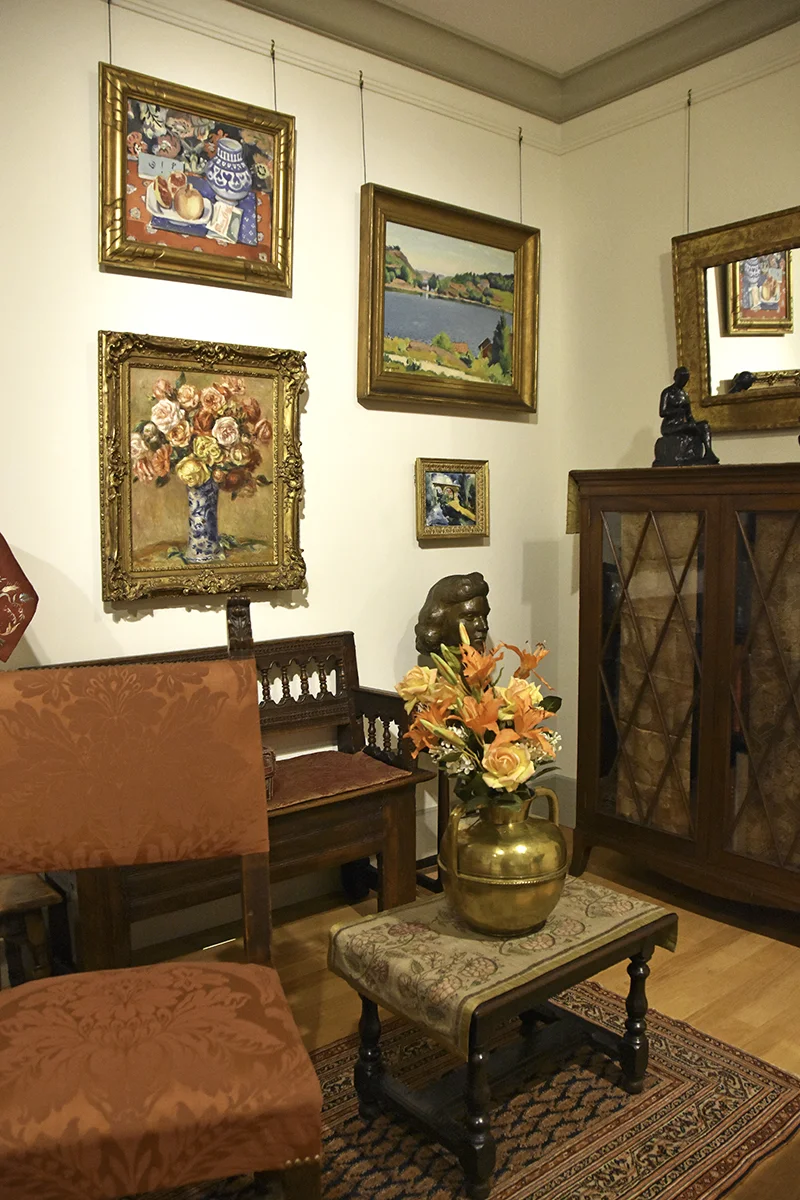 The Baltimore Museum of Art’s Cone Collection contains a recreated scene from the Cone sisters’ apartments. Photo by Kathi Santora
