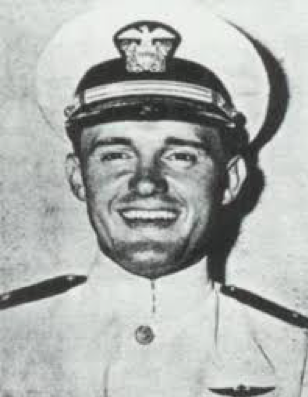 Ensign C. Markland Kelly, Jr. USS Hornet U.S. Navy photo 80-G-463613