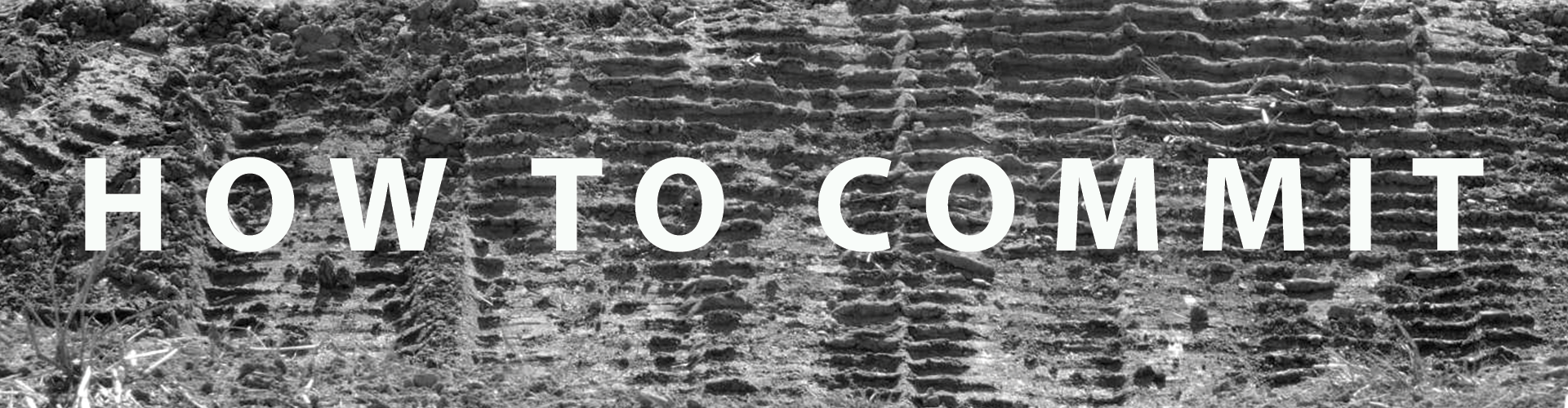 How to commit and (block out fears)