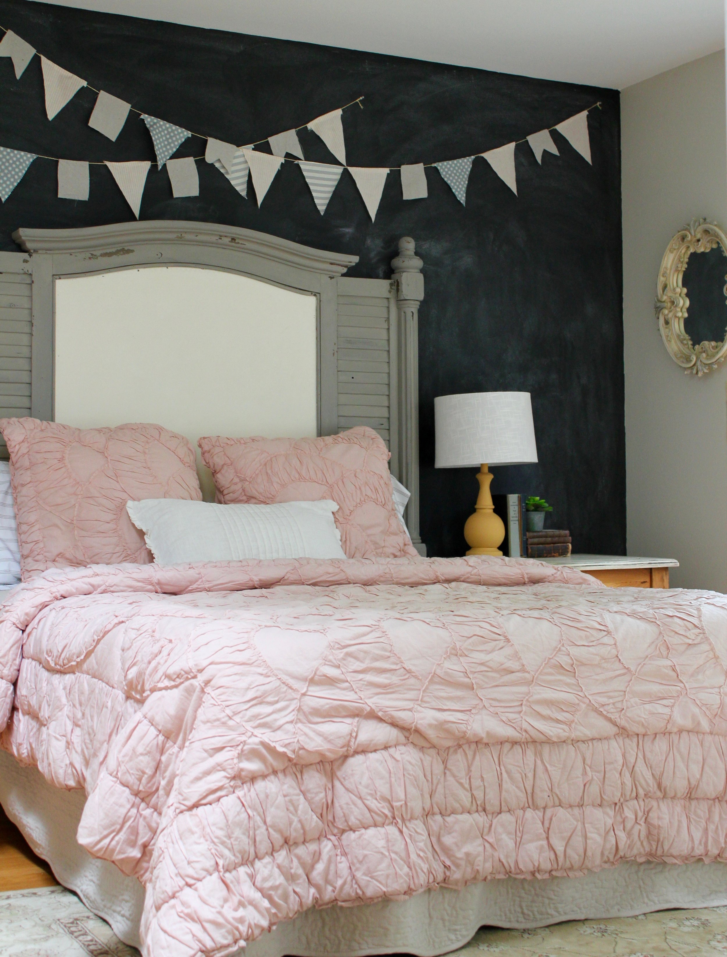 queen bed for little girl