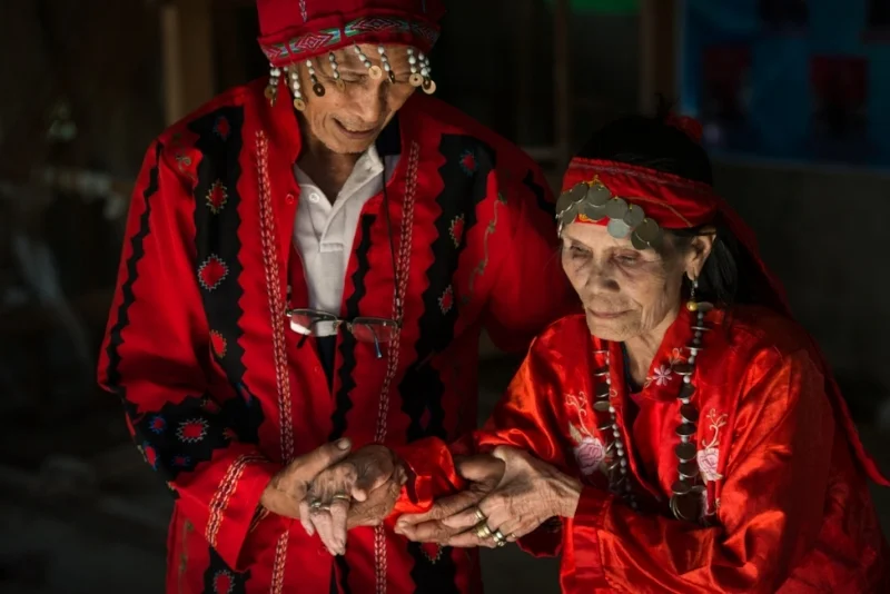 Leopoldo "Paino" Cabellero and his wife, the late Rosita Caballero / Photo by Jacob Maentz