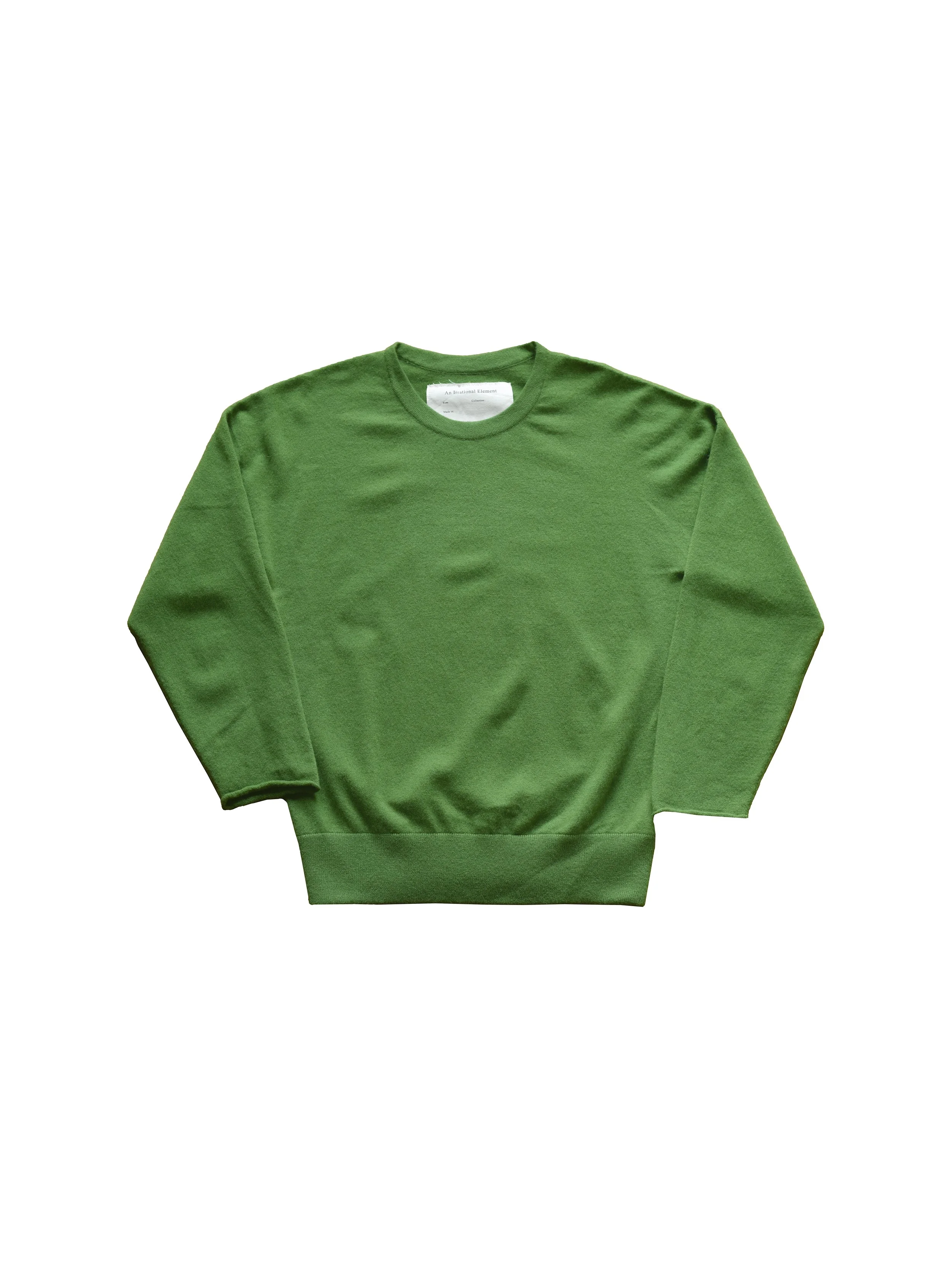Lounge Sweater | Green | Cashmere