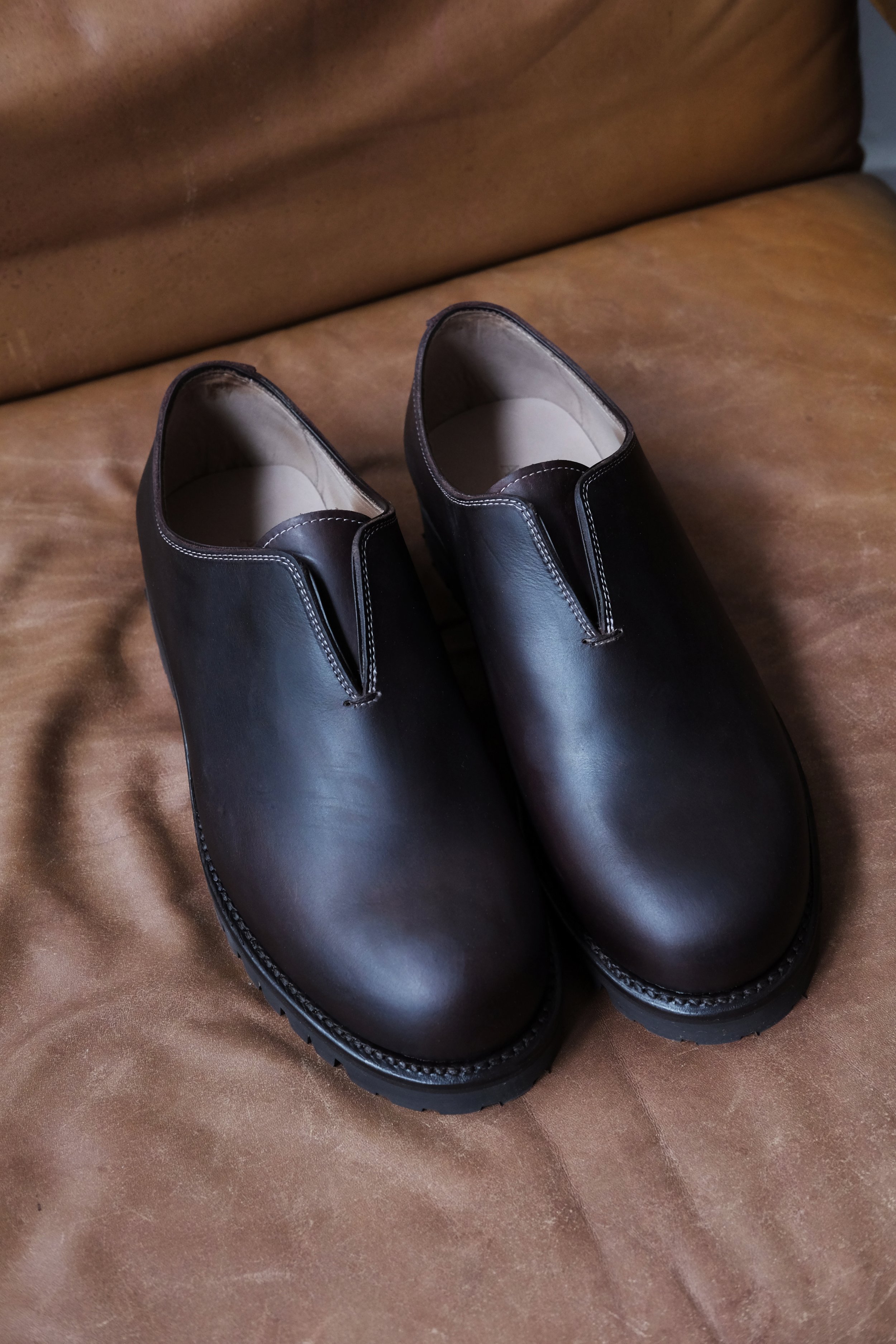 Artist Shoe | Chestnut | Leather — An Irrational Element