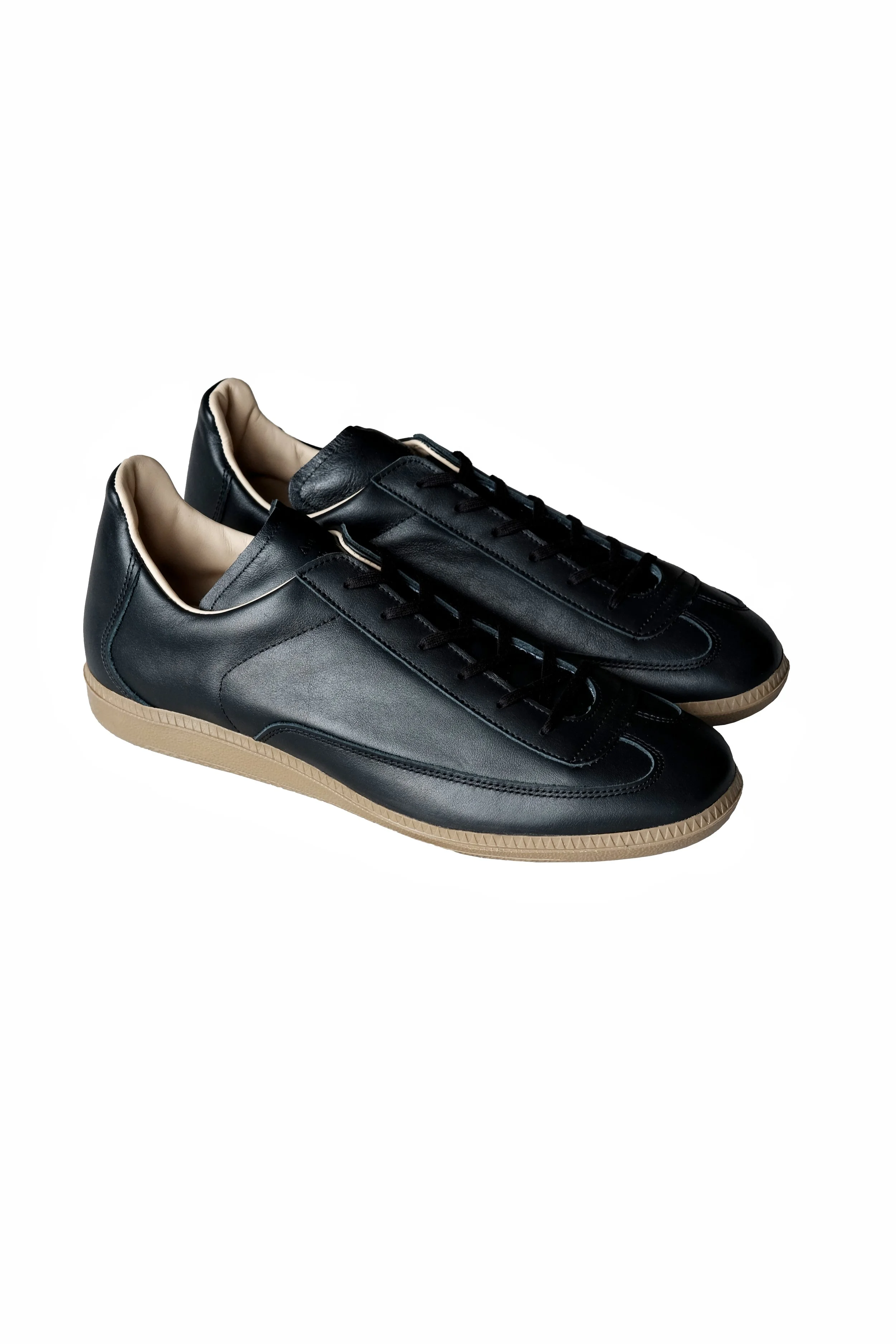 Sculpture Trainer | Black | Leather — An Irrational Element